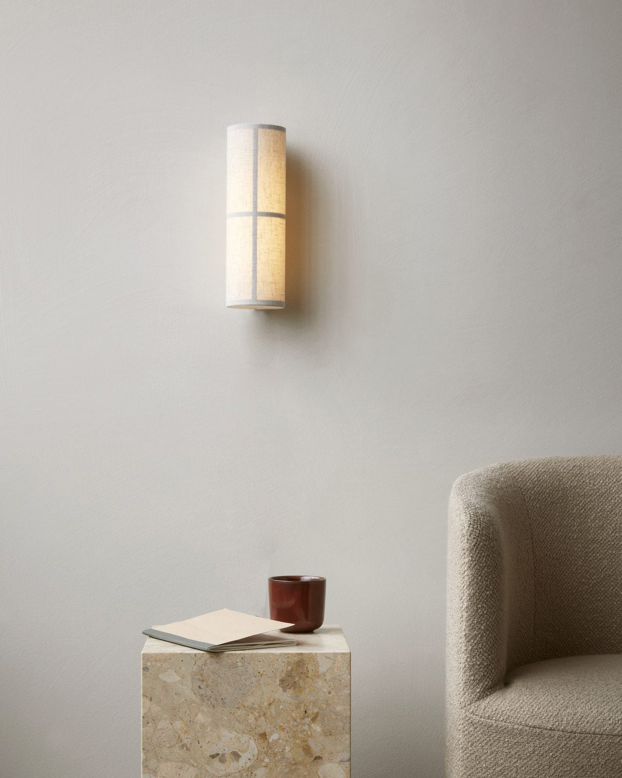 Cylinder Fabric Wall Lamp - Blowlighting