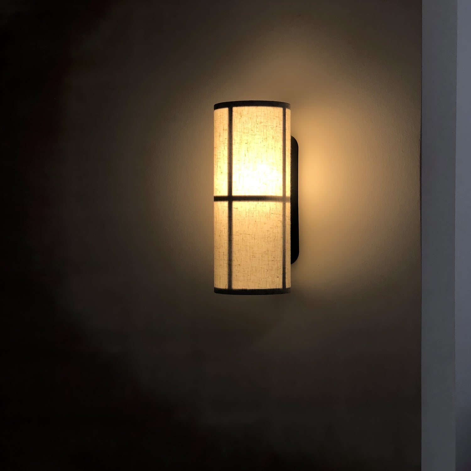 Cylinder Fabric Wall Lamp - Blowlighting