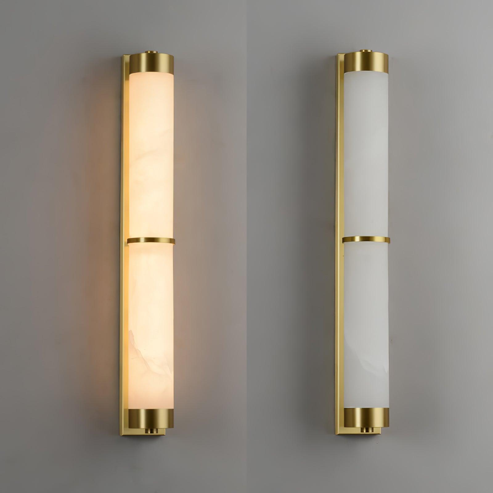 Olmirira Minimalist Alabaster Wall Light - Blowlighting