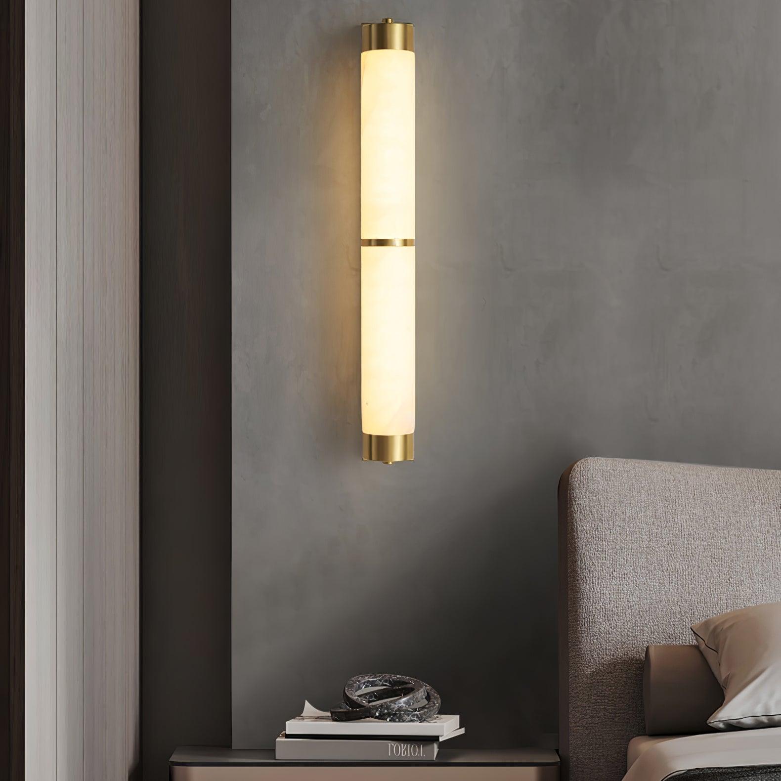 Olmirira Minimalist Alabaster Wall Light - Blowlighting