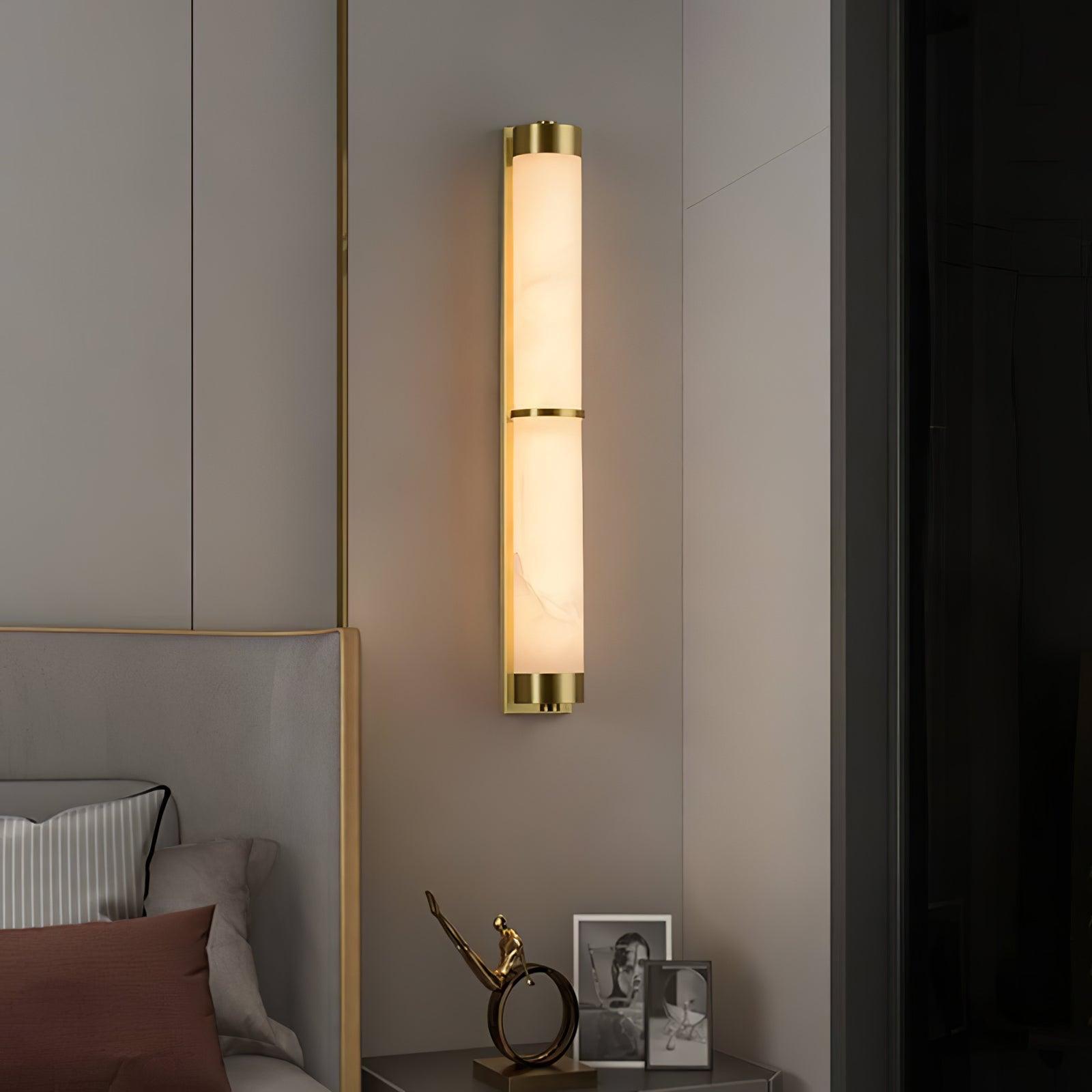 Olmirira Minimalist Alabaster Wall Light - Blowlighting