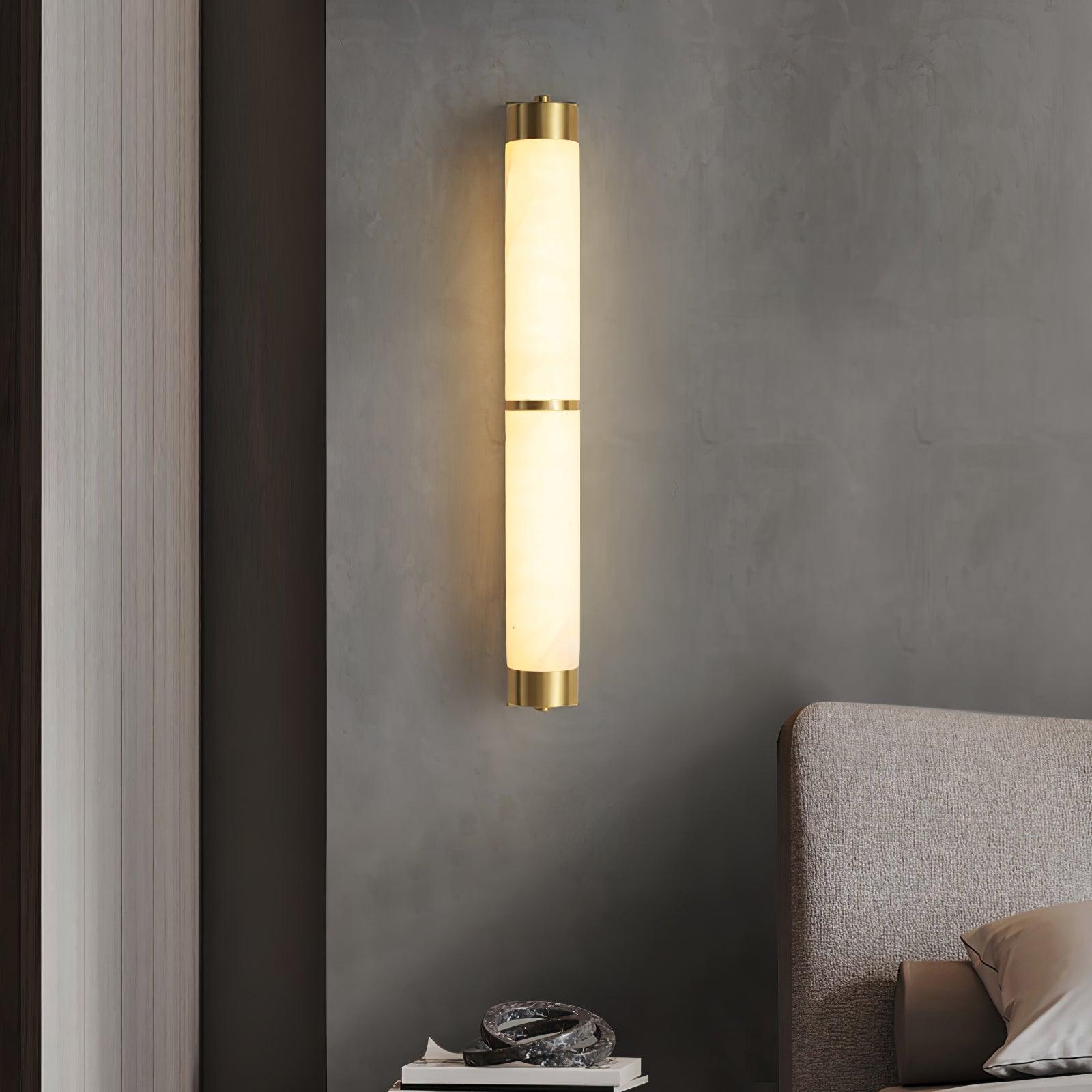 Olmirira Minimalist Alabaster Wall Light - Blowlighting