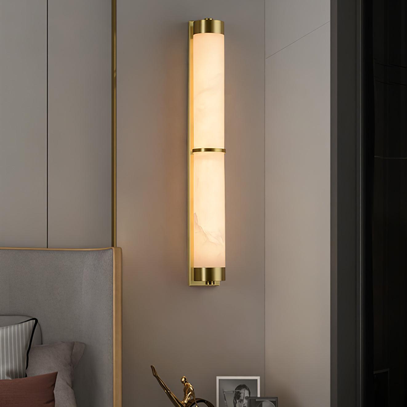 Olmirira Minimalist Alabaster Wall Light - Blowlighting