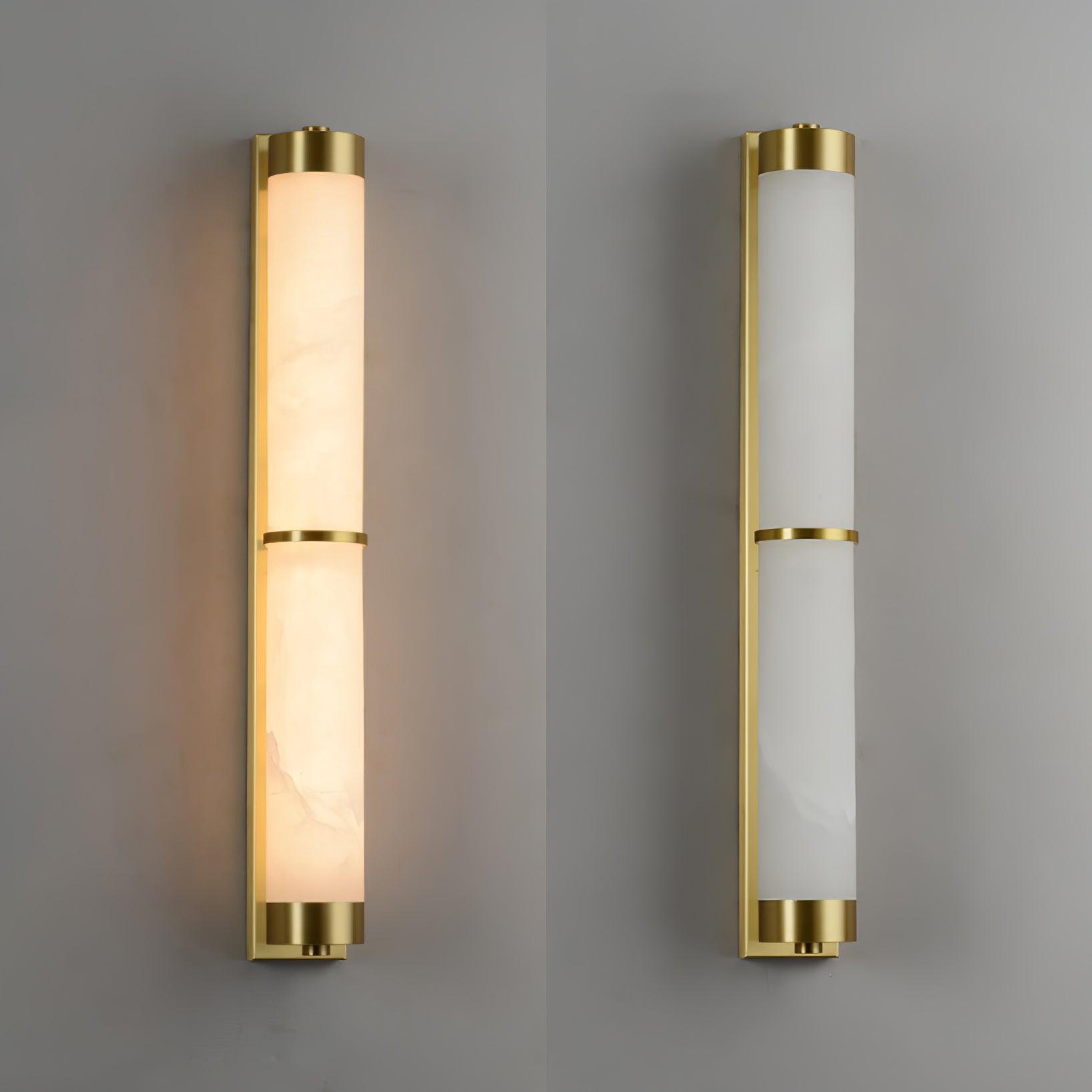 Olmirira Minimalist Alabaster Wall Light - Blowlighting