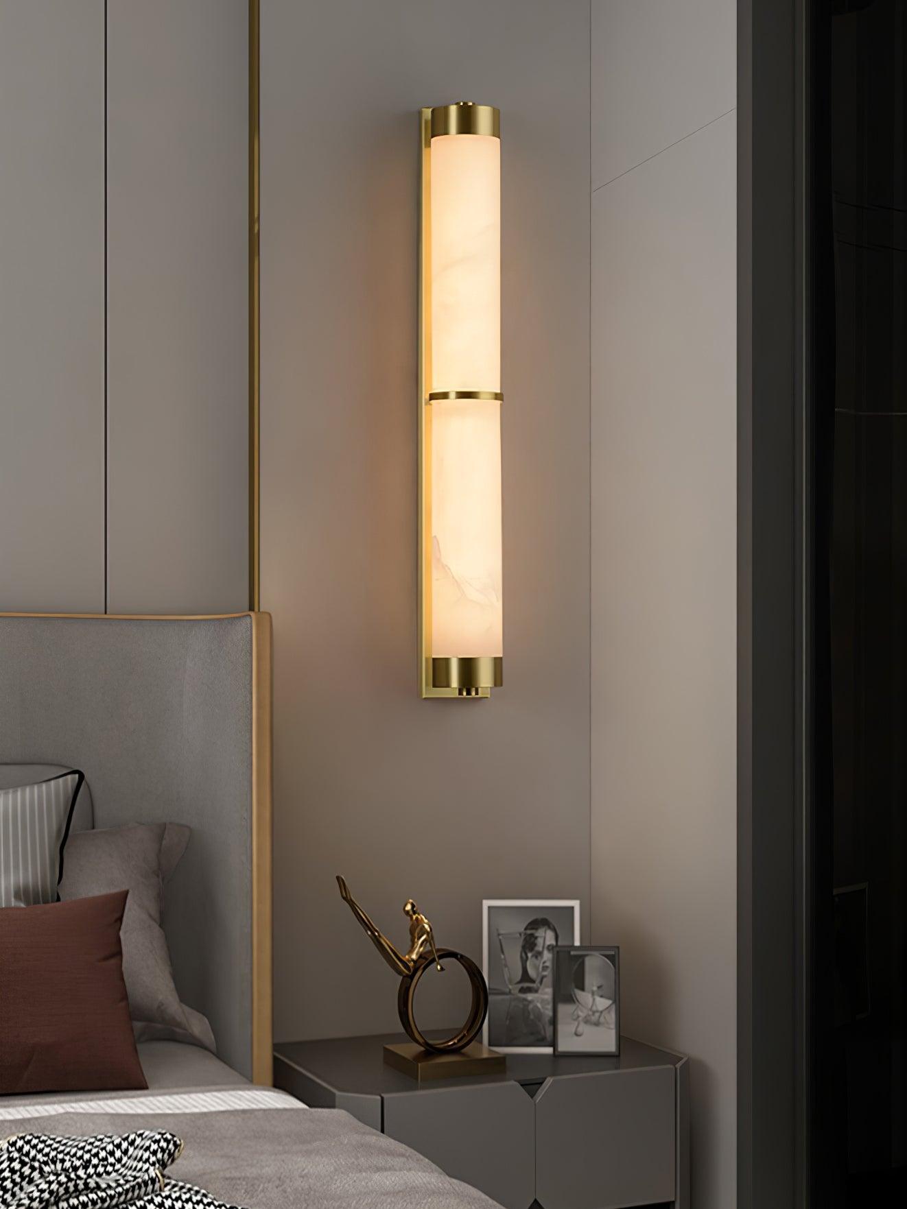 Olmirira Minimalist Alabaster Wall Light - Blowlighting