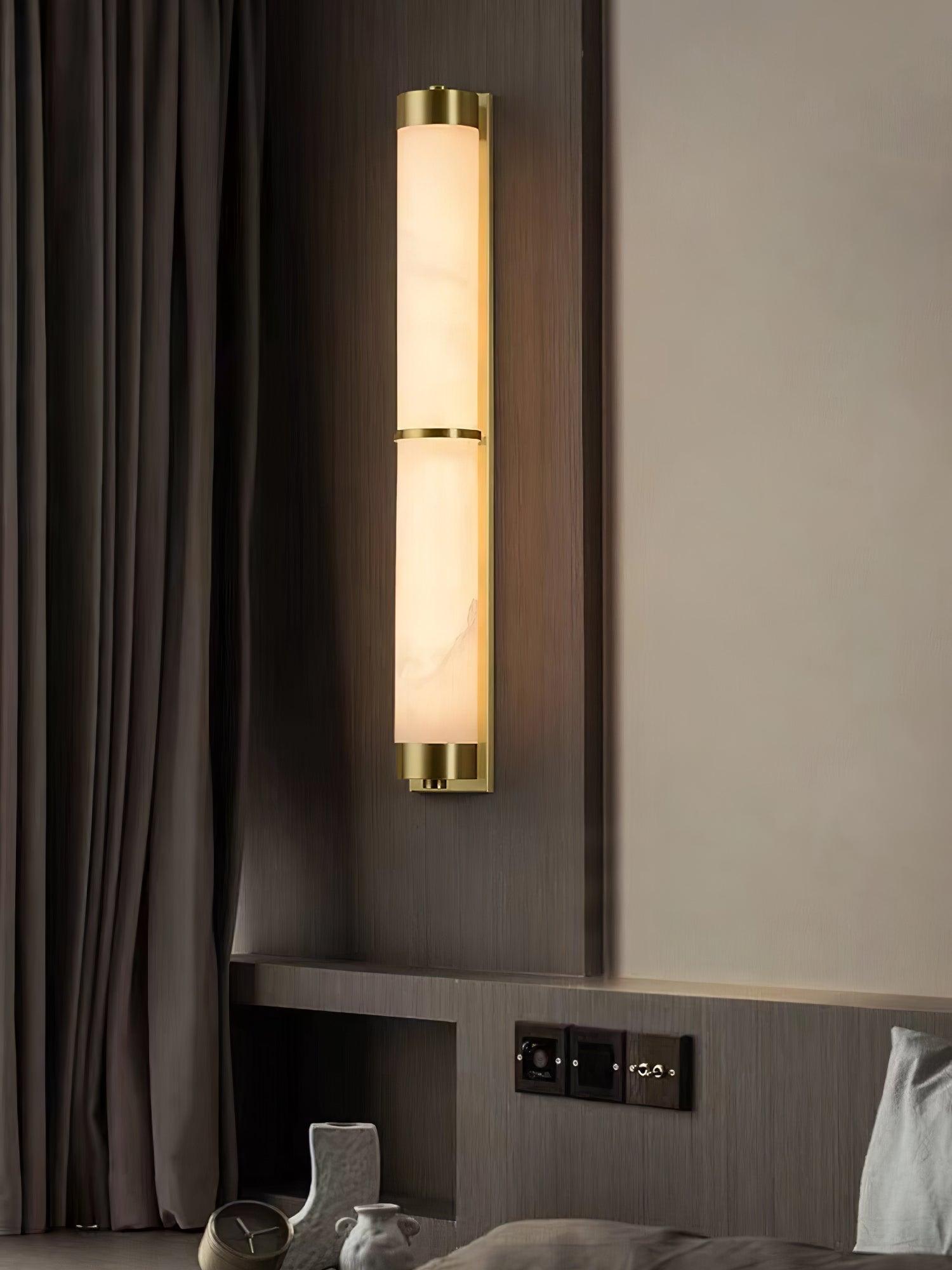 Olmirira Minimalist Alabaster Wall Light - Blowlighting