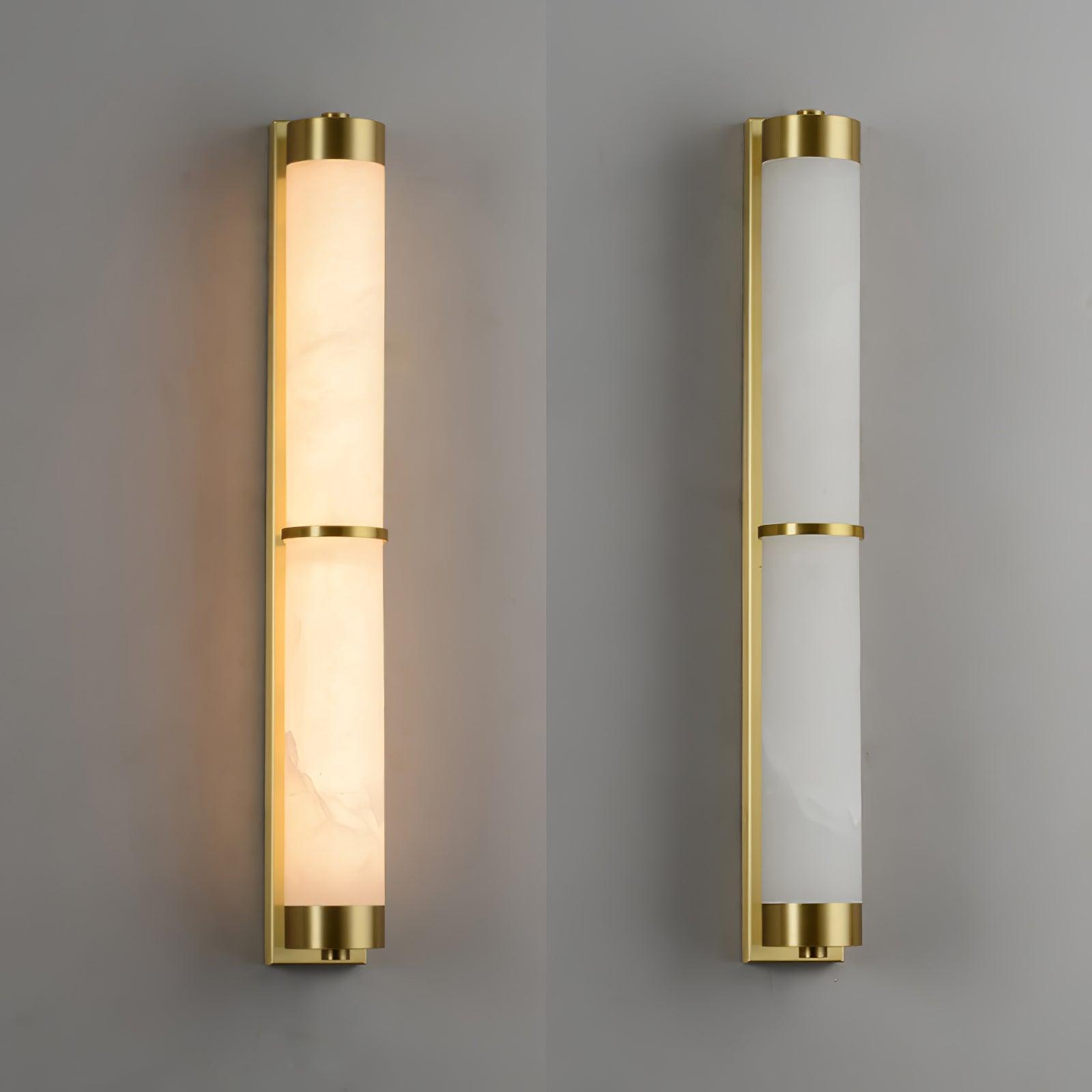 Olmirira Minimalist Alabaster Wall Light - Blowlighting