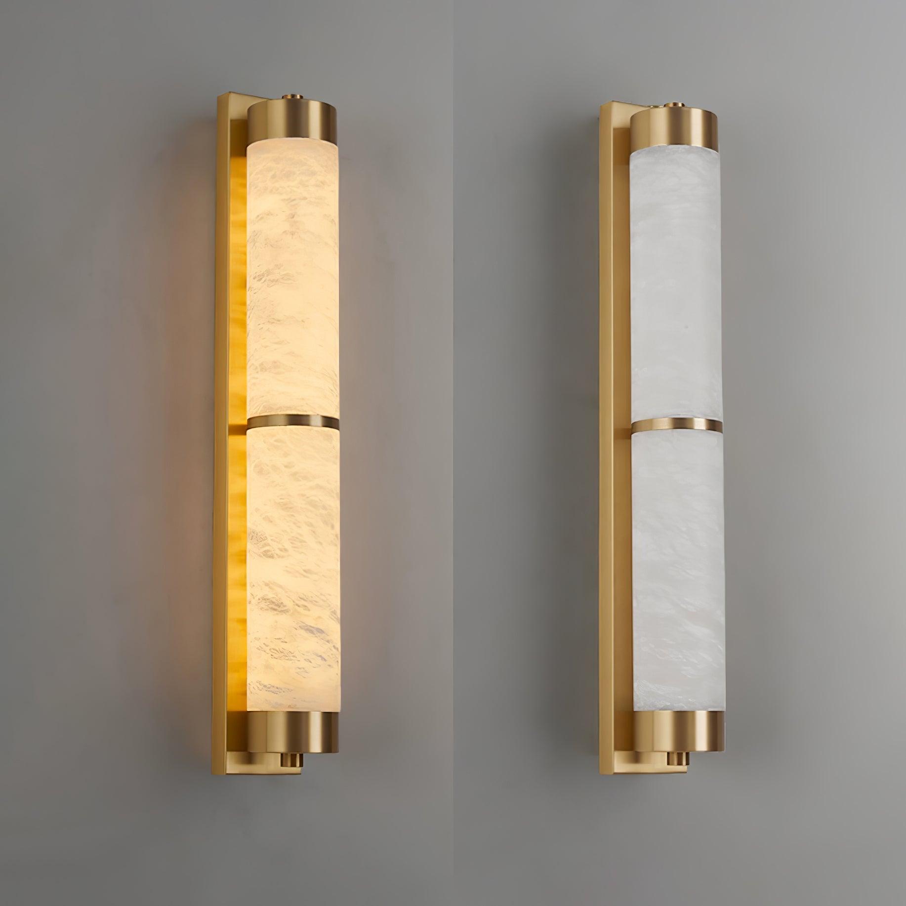 Olmirira Minimalist Alabaster Wall Light - Blowlighting