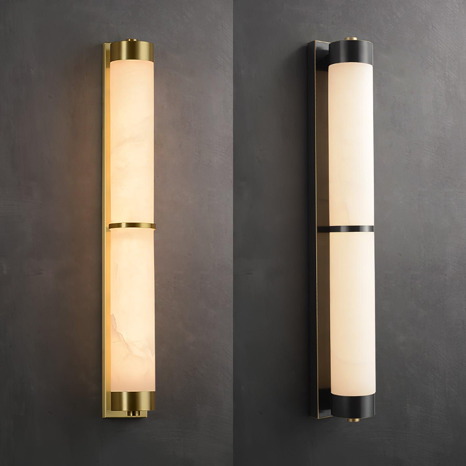 Olmirira Minimalist Alabaster Wall Light - Blowlighting