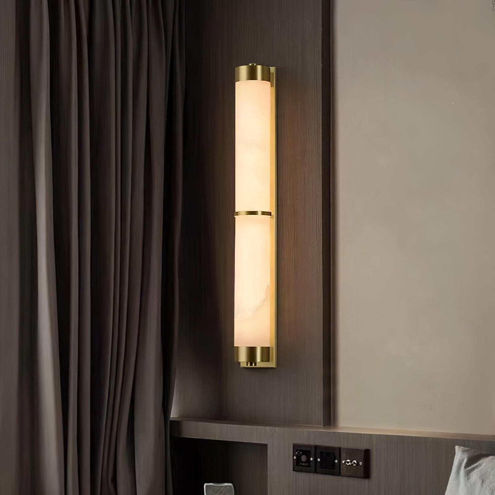 Olmirira Minimalist Alabaster Wall Light - Blowlighting