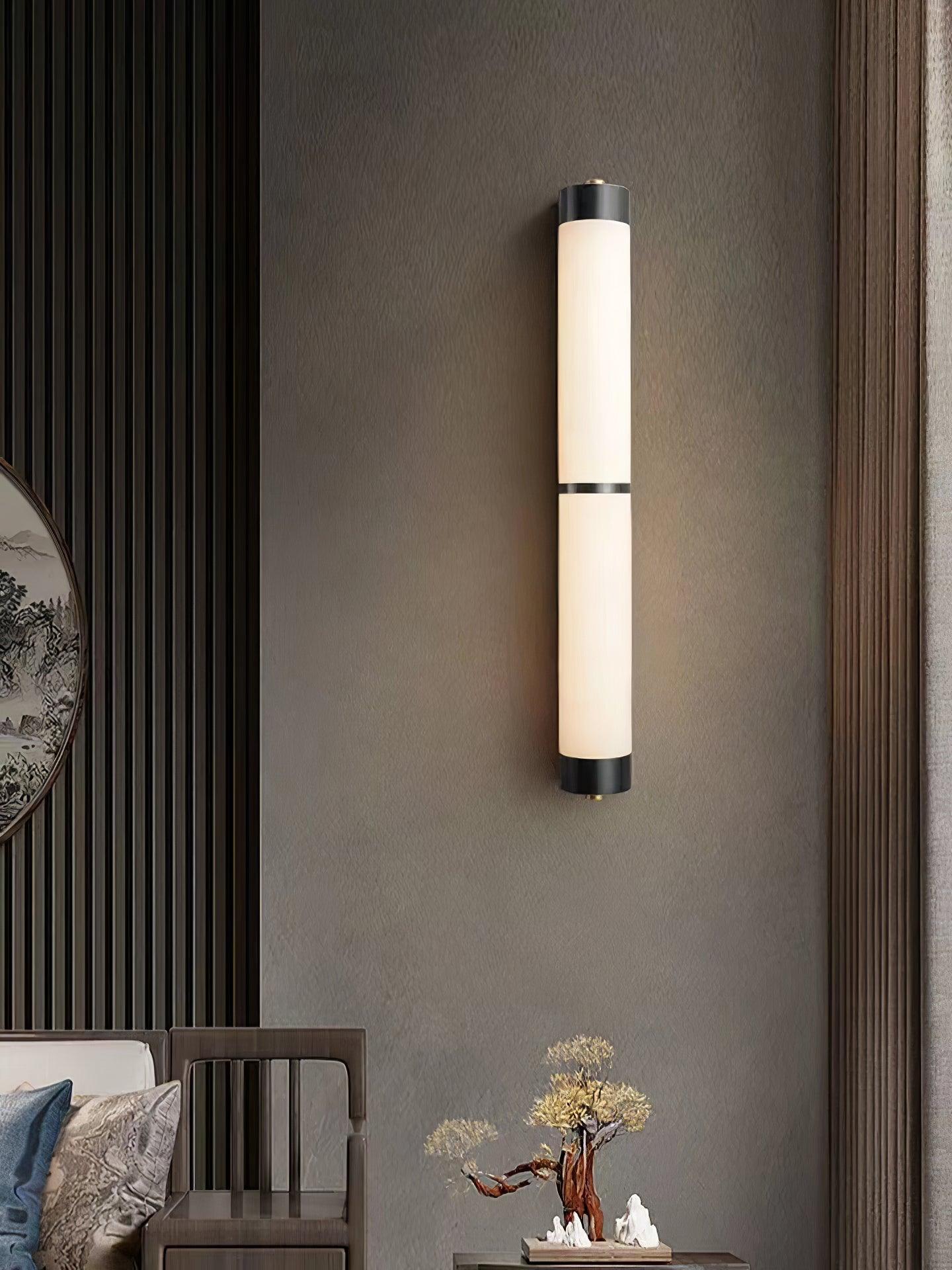 Olmirira Minimalist Alabaster Wall Light - Blowlighting