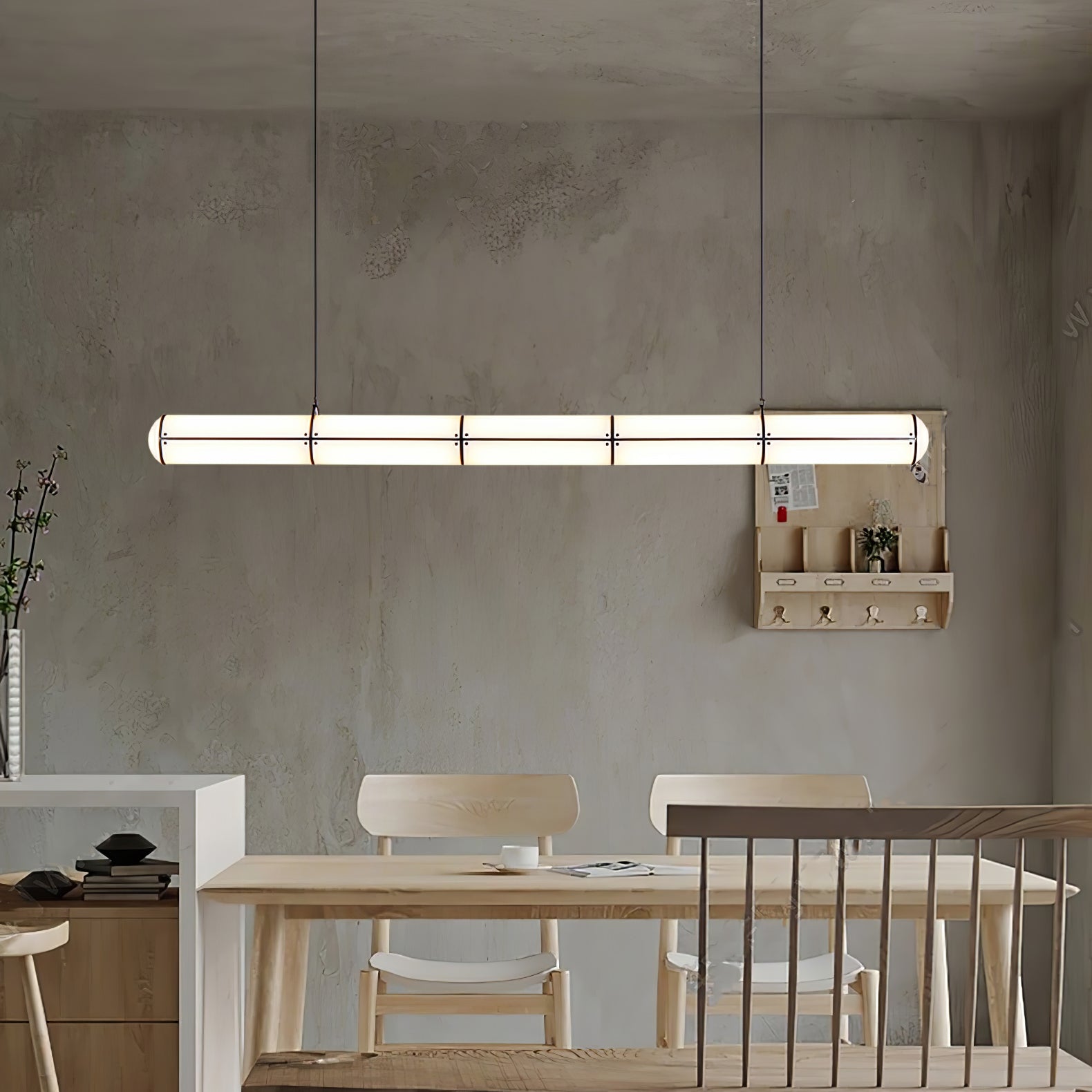 Cylindrical Endless Pendant Light - Blowlighting