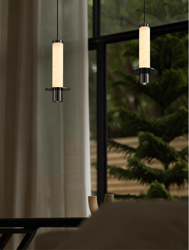 Cylindrical Plinth Pendant Lamp - Vakkerlight