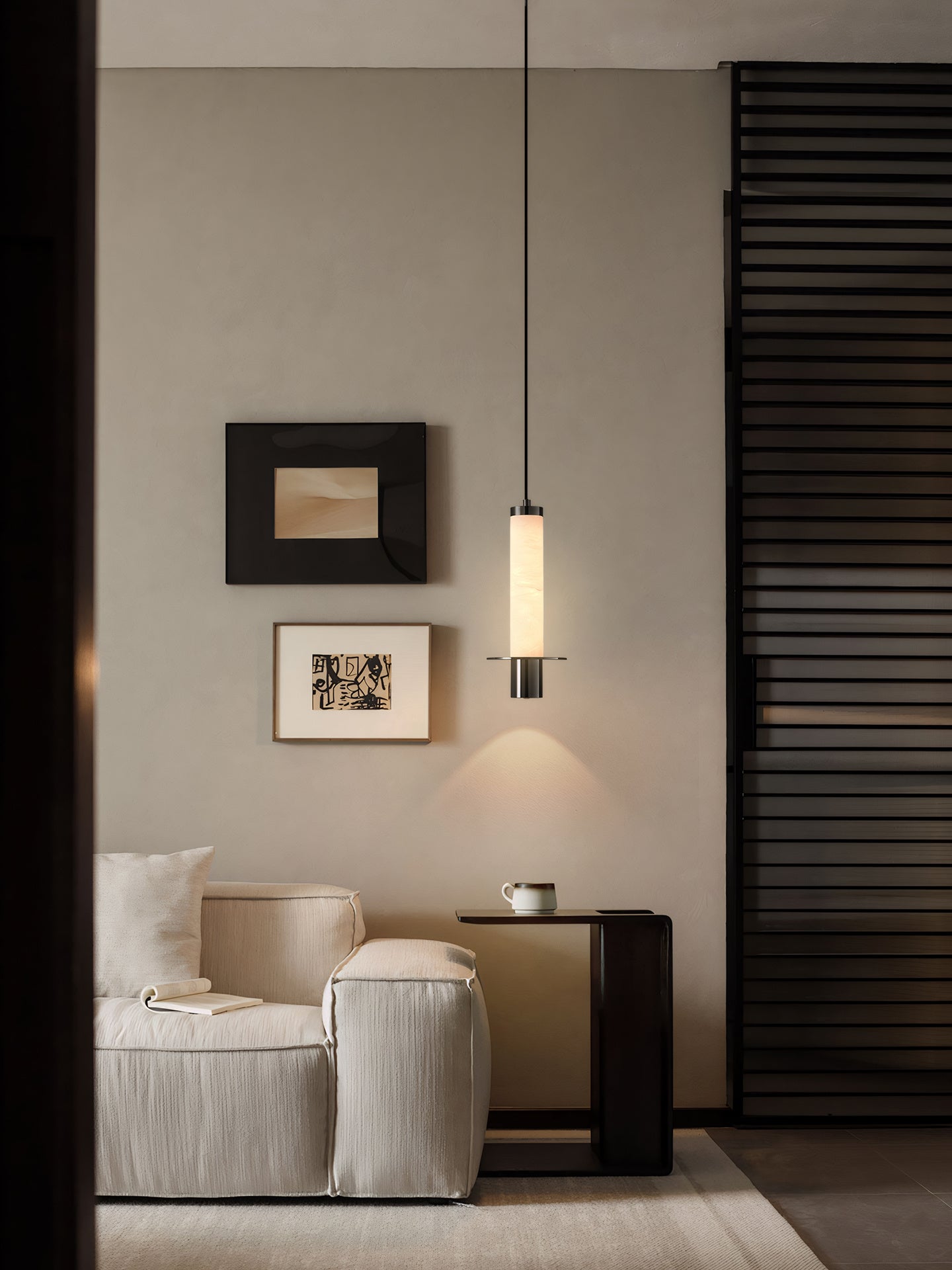 Cylindrical Plinth Pendant Lamp - Vakkerlight