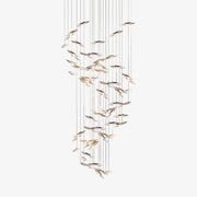 Moonlight Whispers Chandelier - Blowlighting