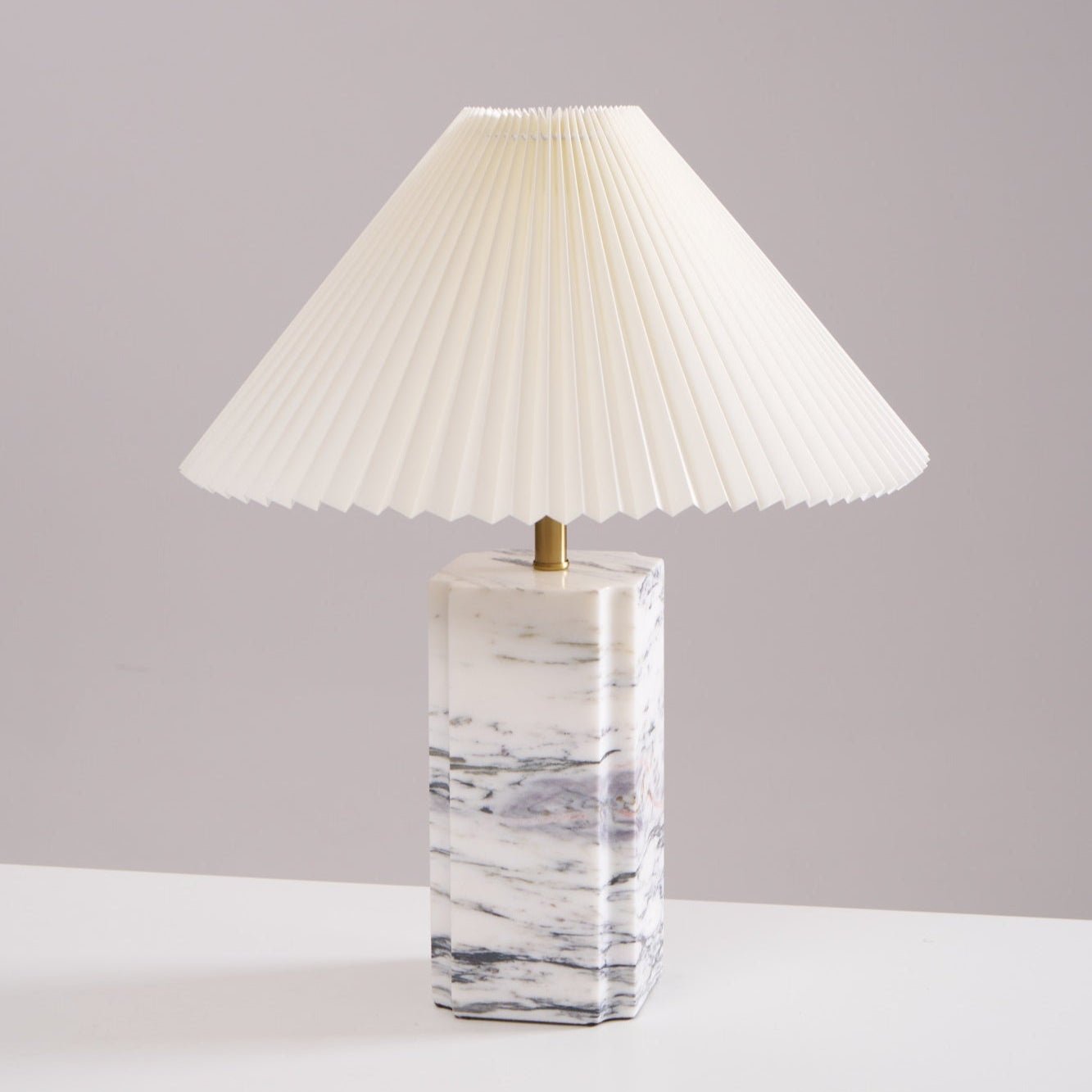 Bianca Marble Table Lamp - Blowlighting