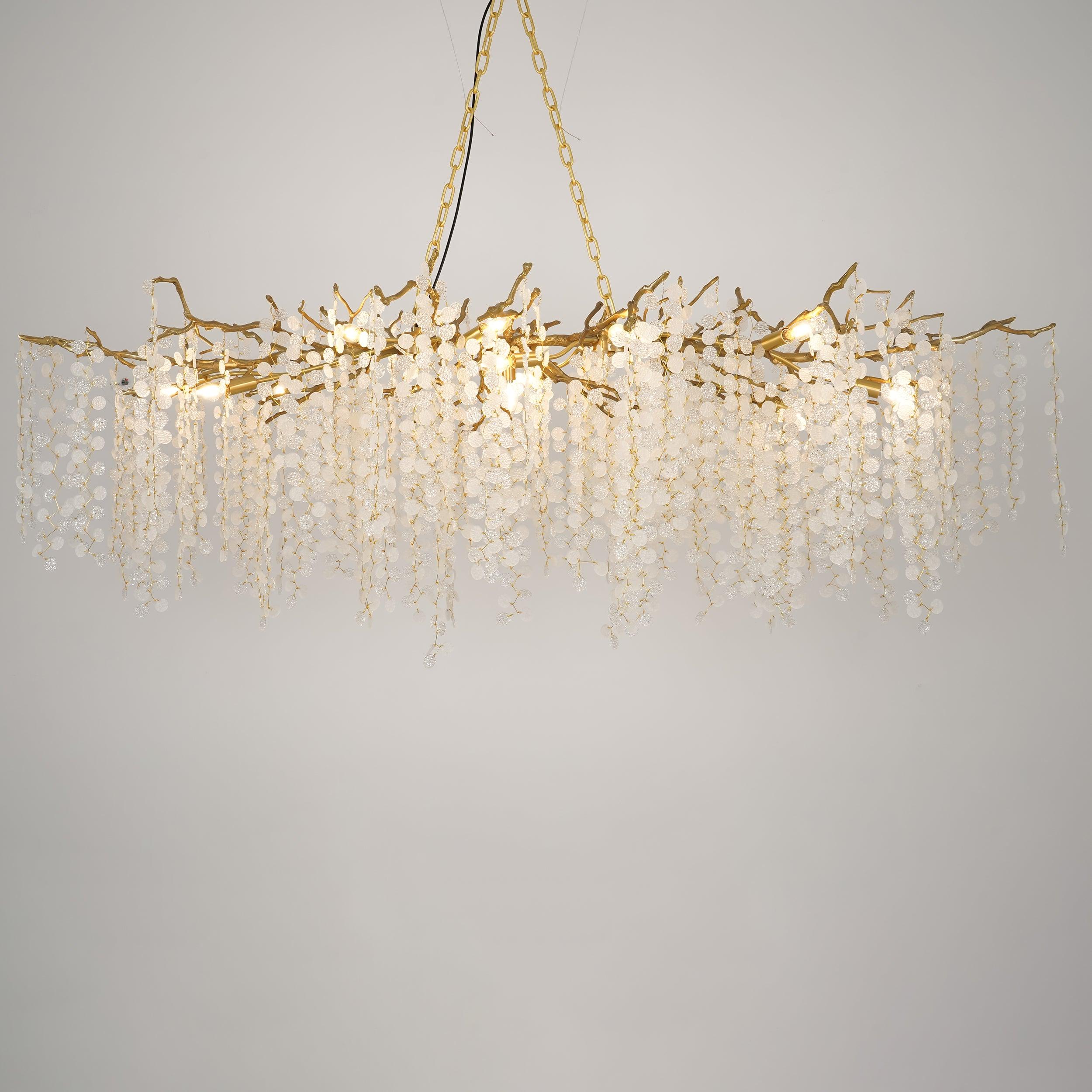 Shiro Noda Crystal Chandelier - Blowlighting