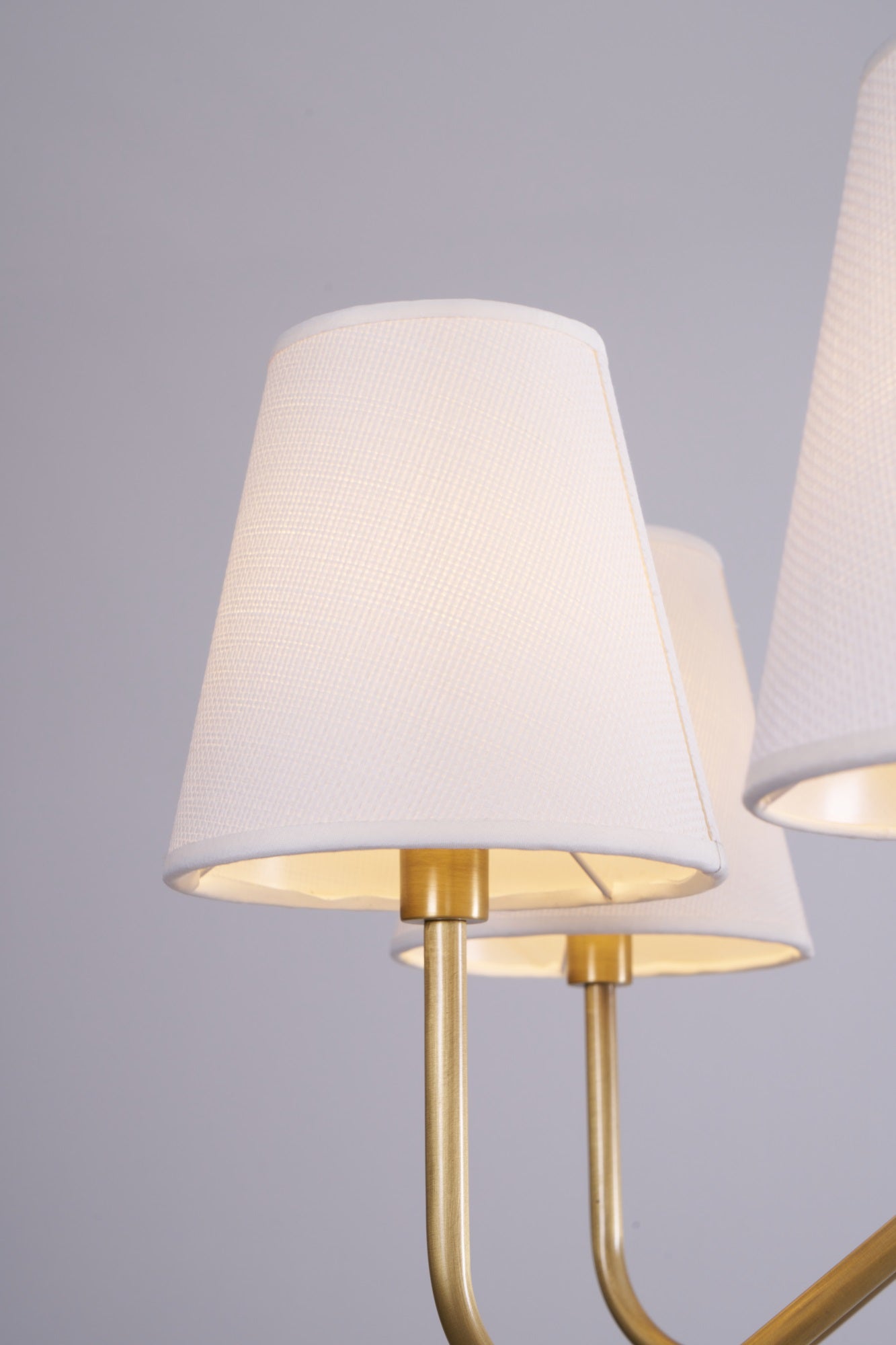 Opaluxe Brass Chandelier - Blowlighting