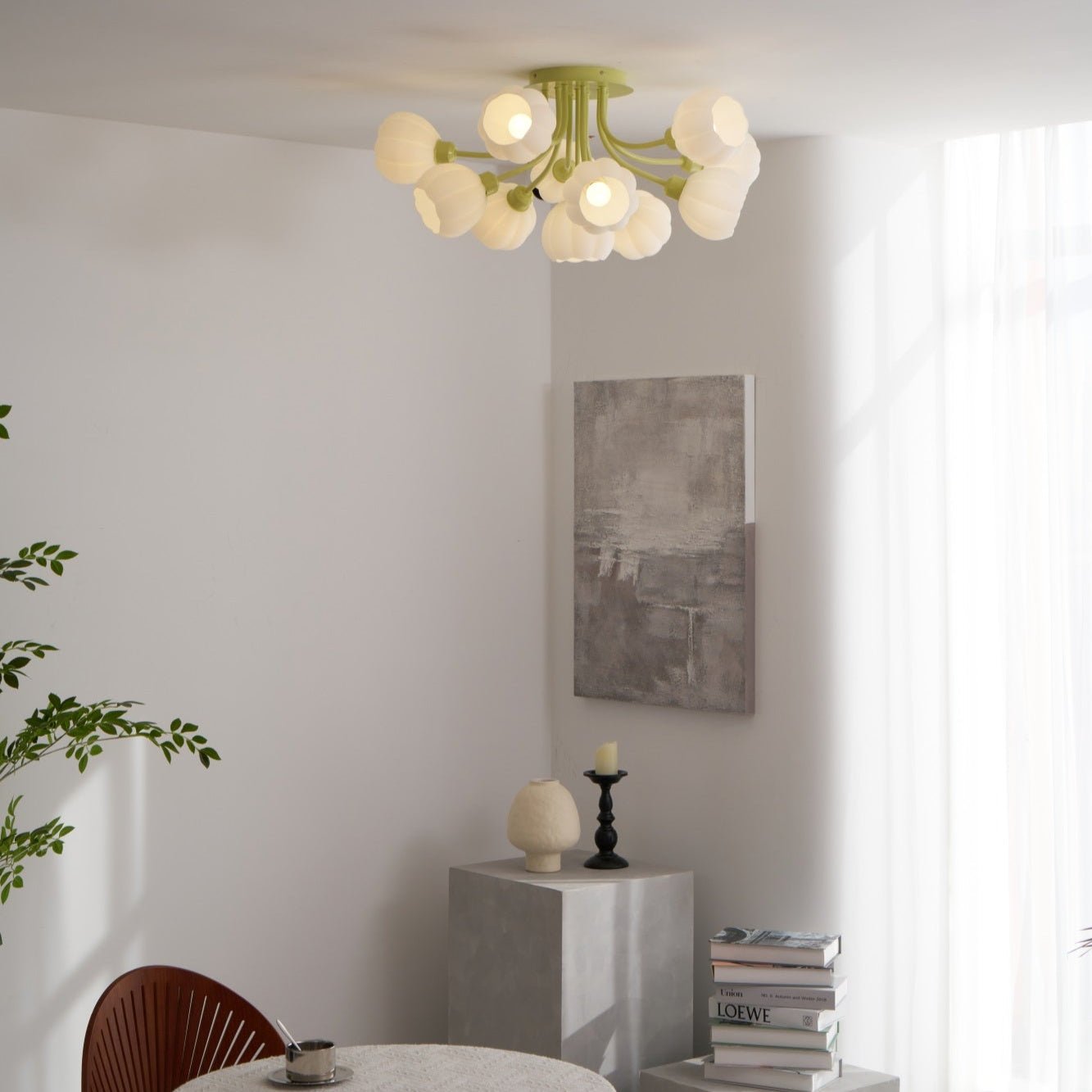 Pumpkin Matcha Ceiling Lamp - Blowlighting