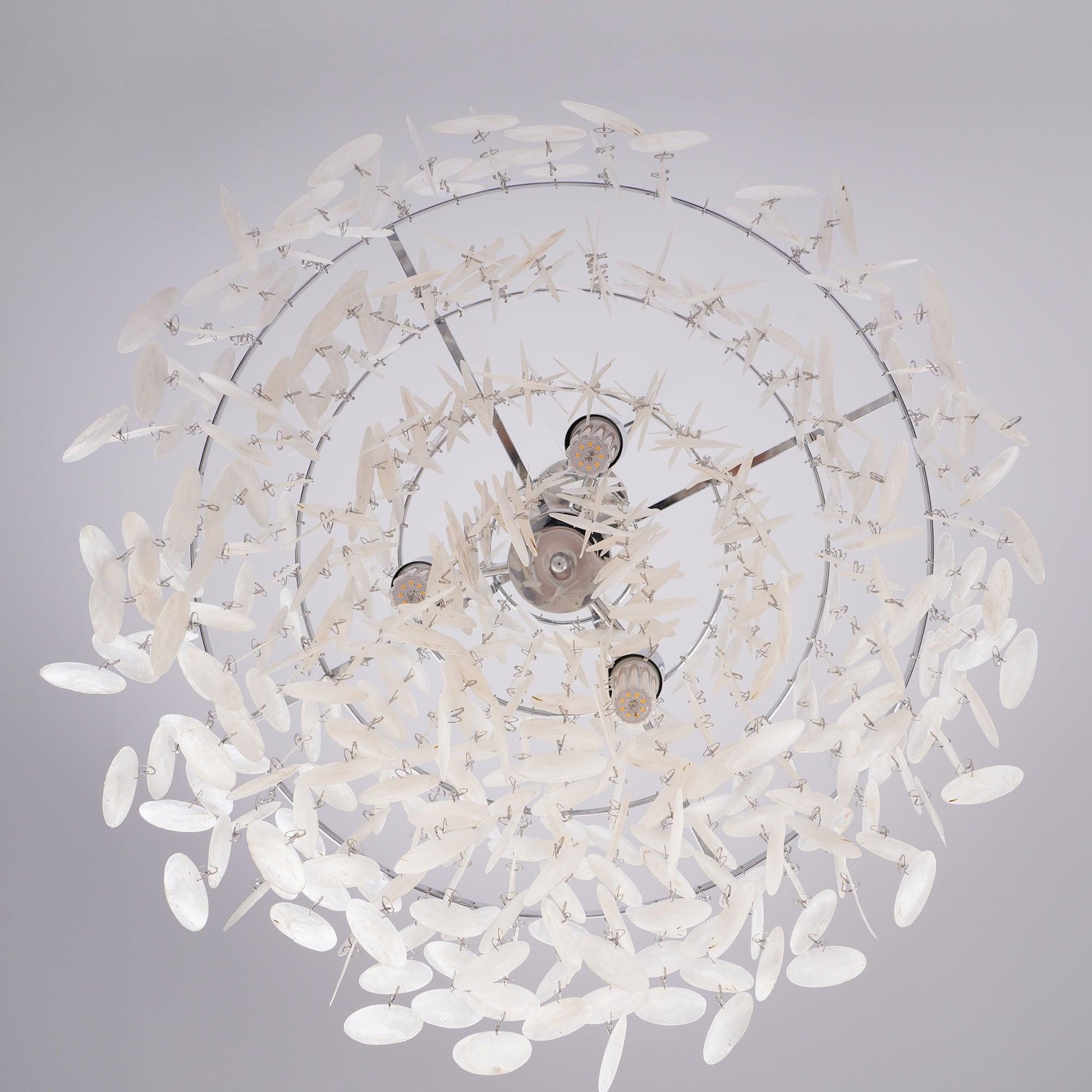 Round Shell Chandelier - Blowlighting