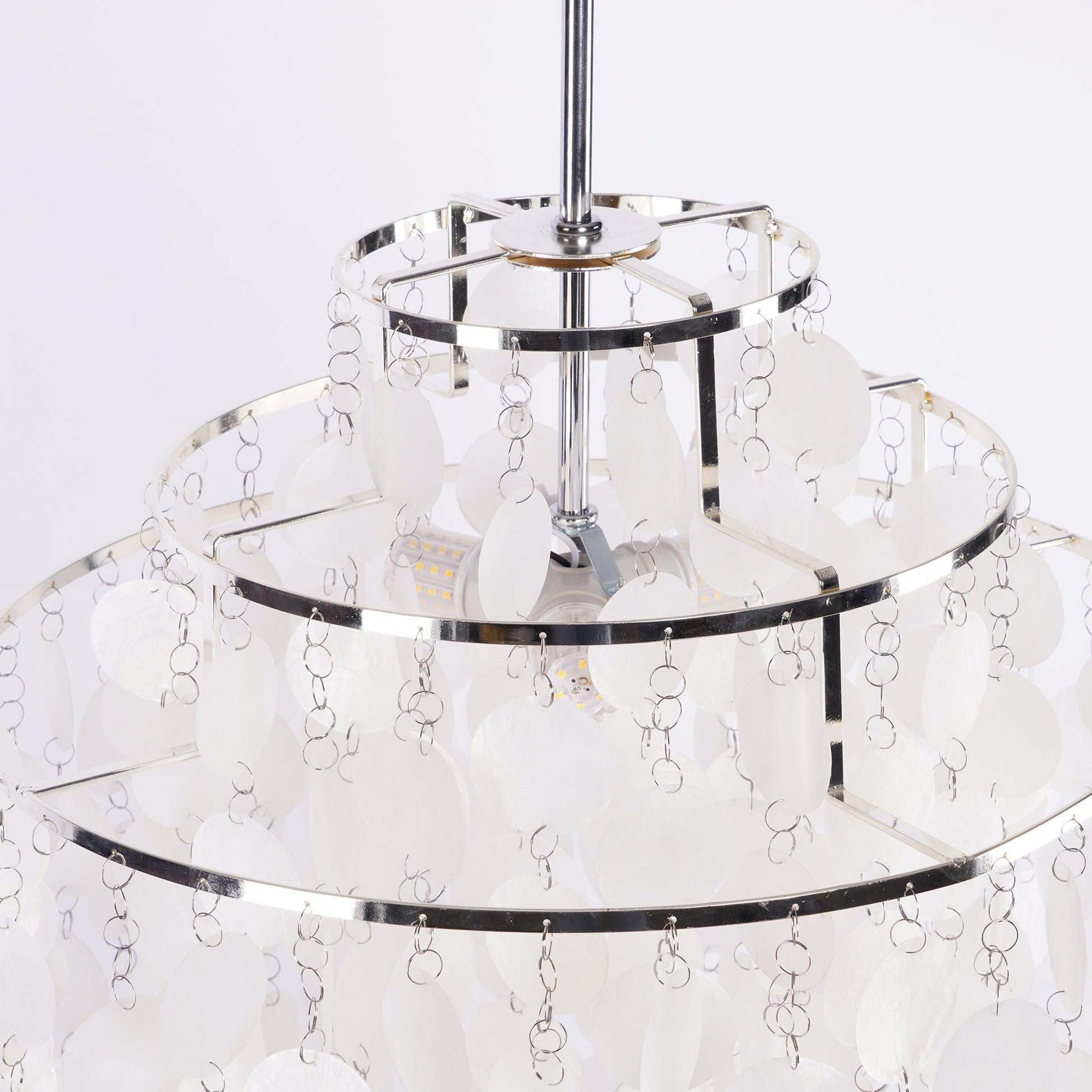Round Shell Chandelier - Blowlighting