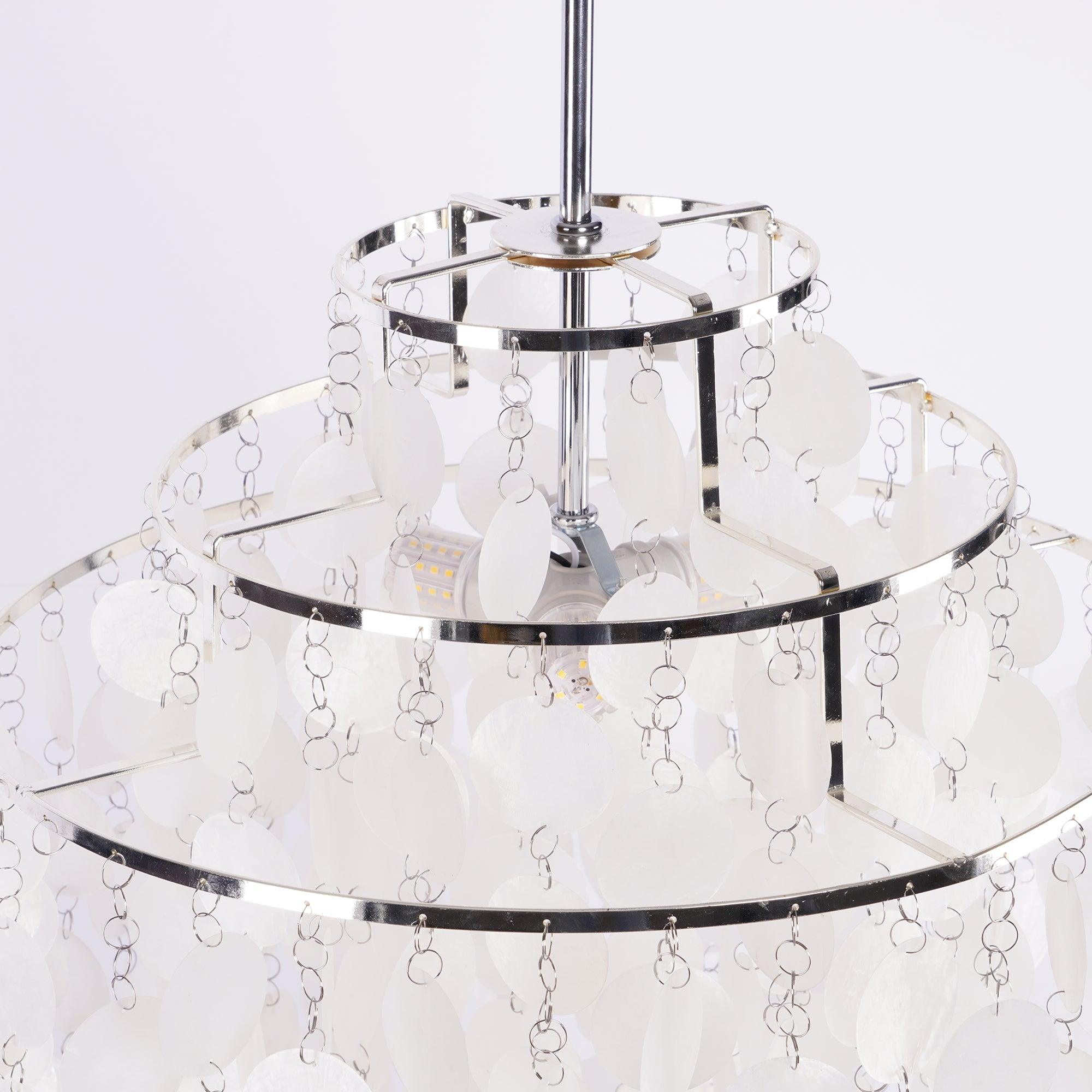 Round Shell Chandelier - Blowlighting