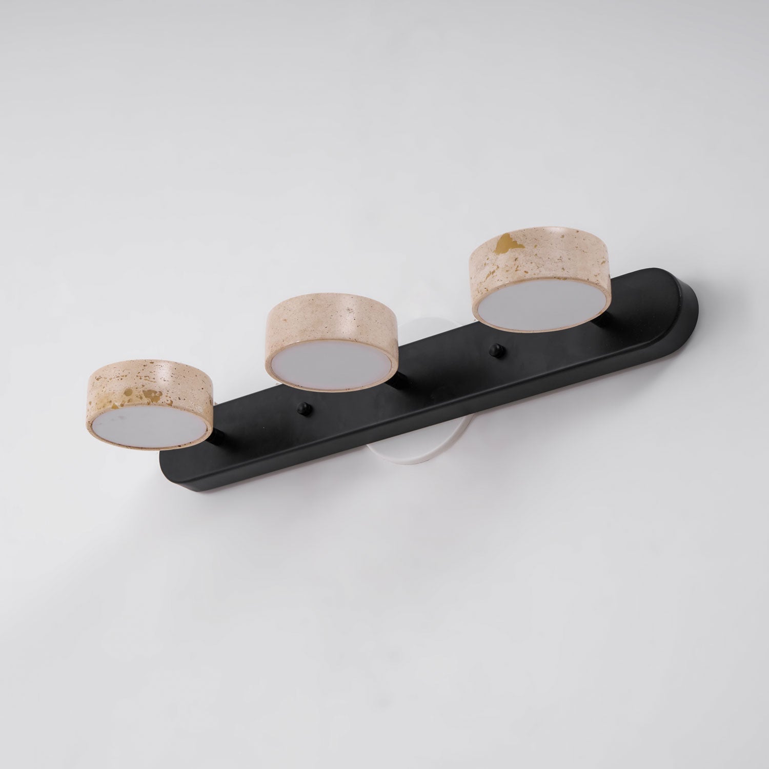 Orshaa Linear Travertine Vanity Light - Blowlighting