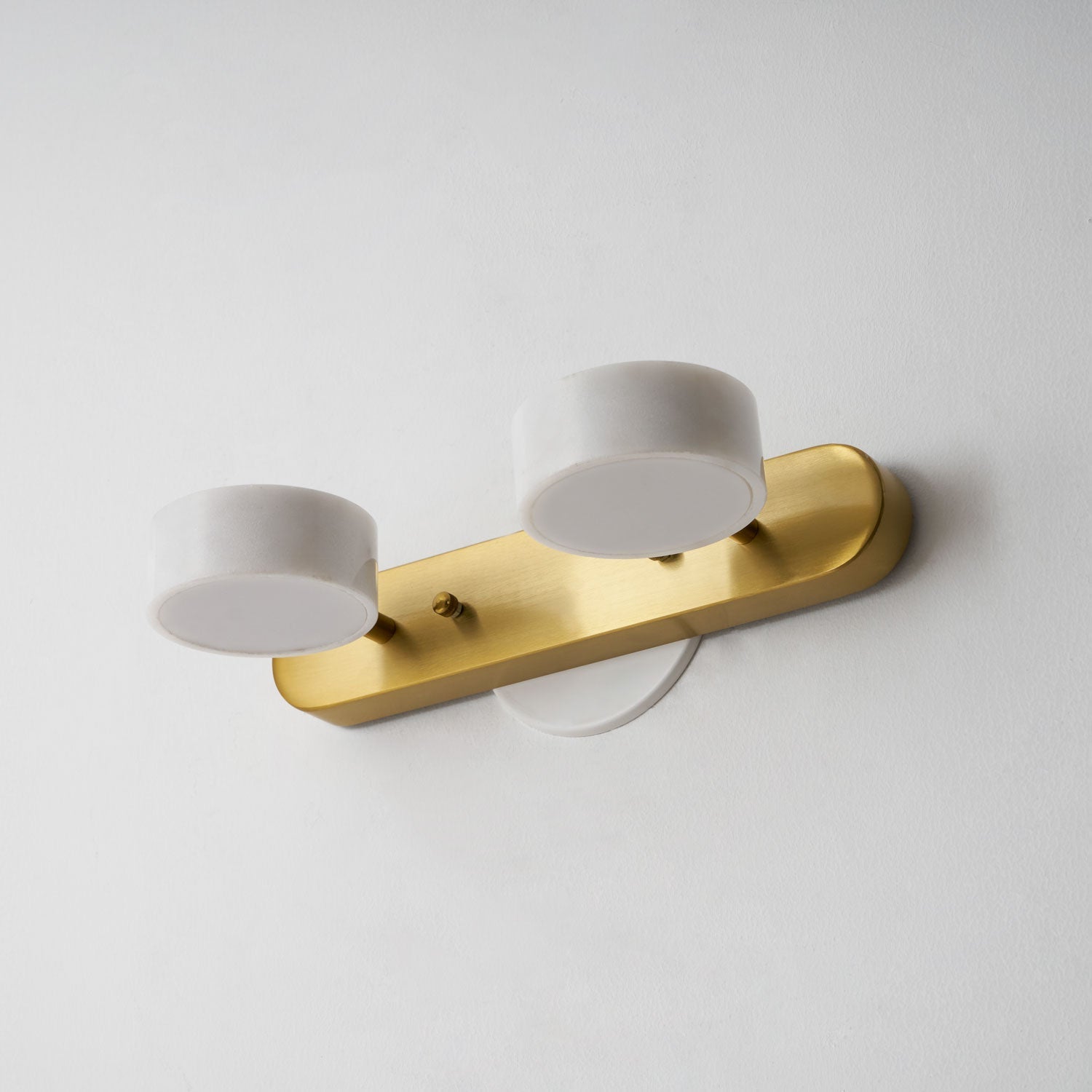 Orshaa Linear Travertine Vanity Light - Blowlighting