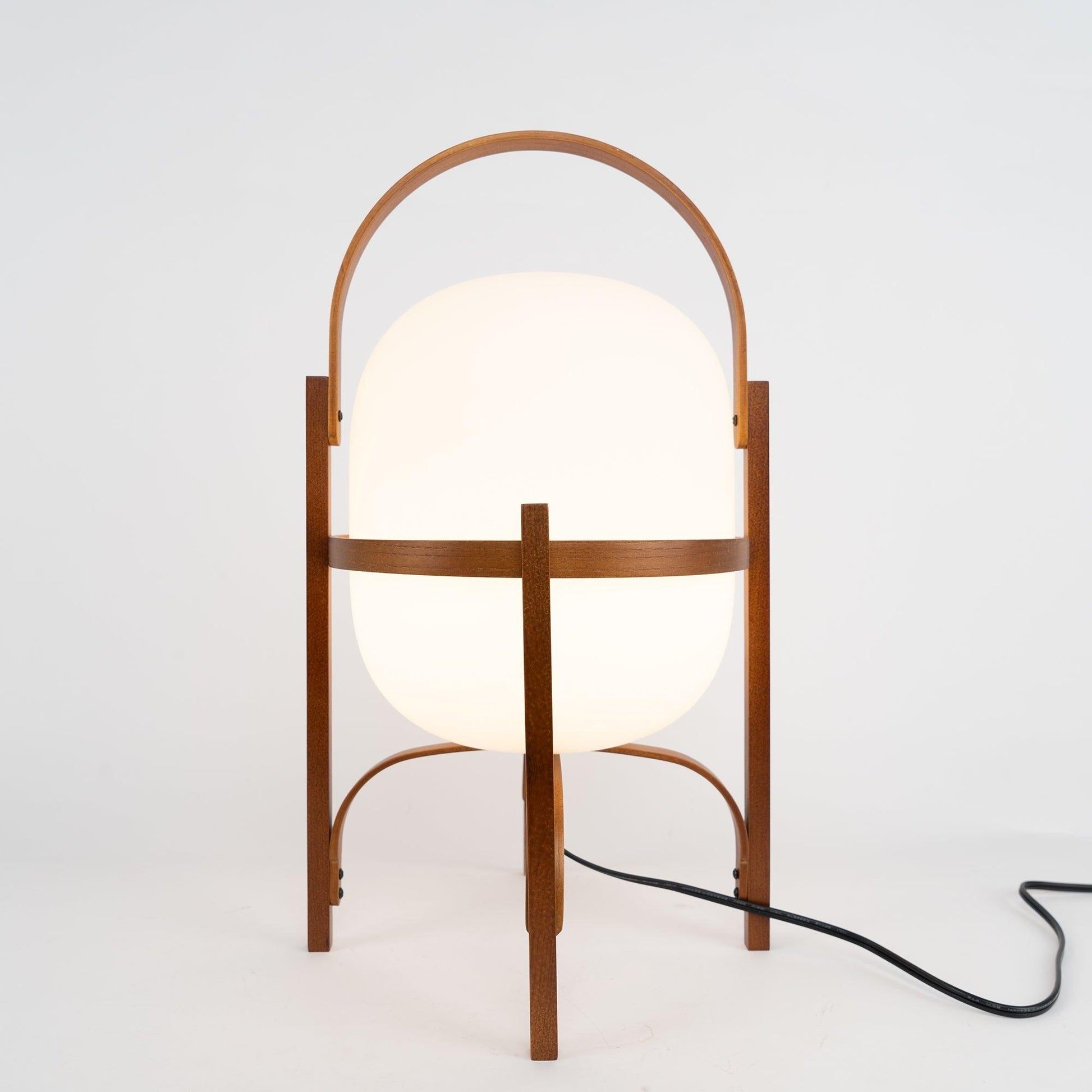 Portable Lantern Glass Table Lamp - Blowlighting