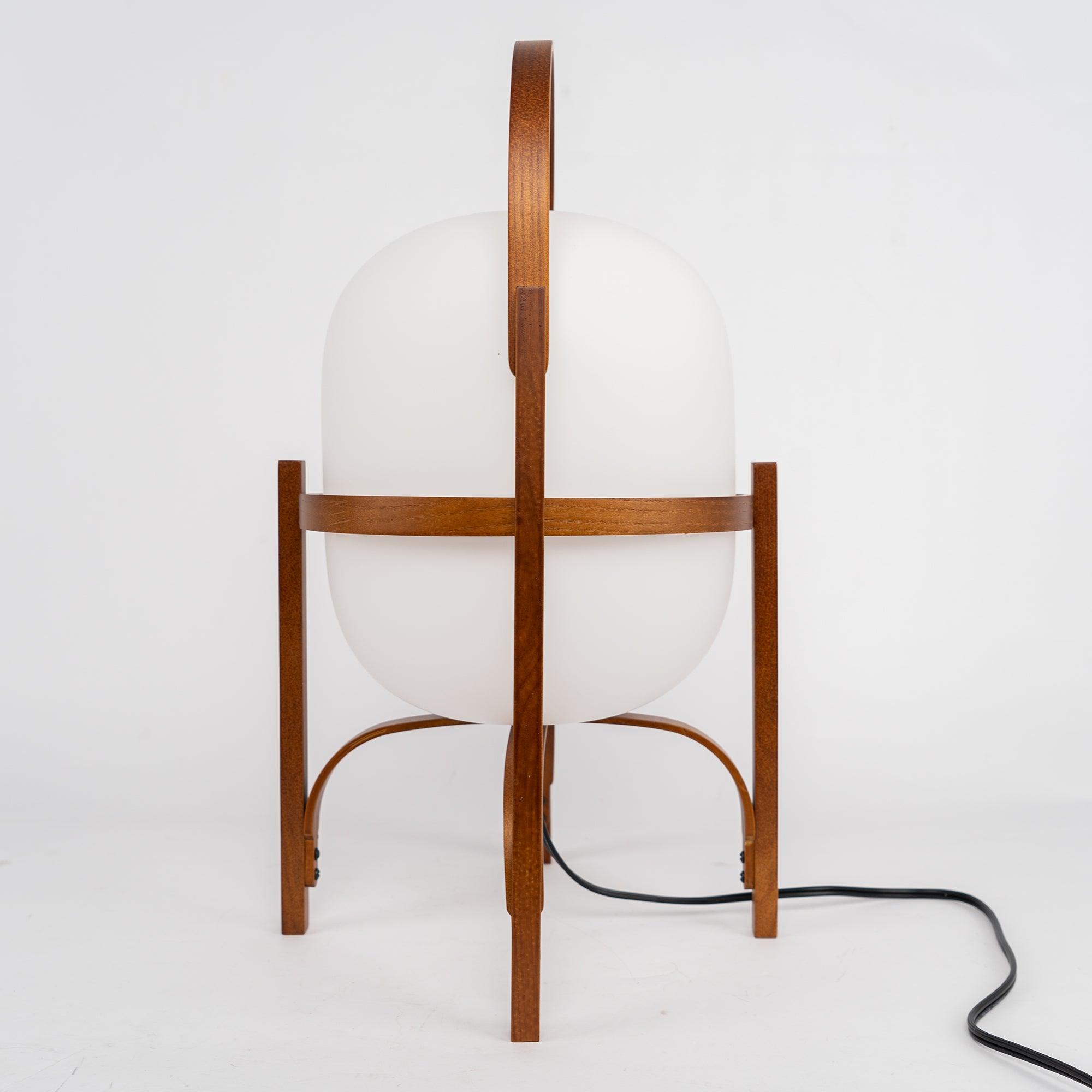 Portable Lantern Glass Table Lamp - Blowlighting