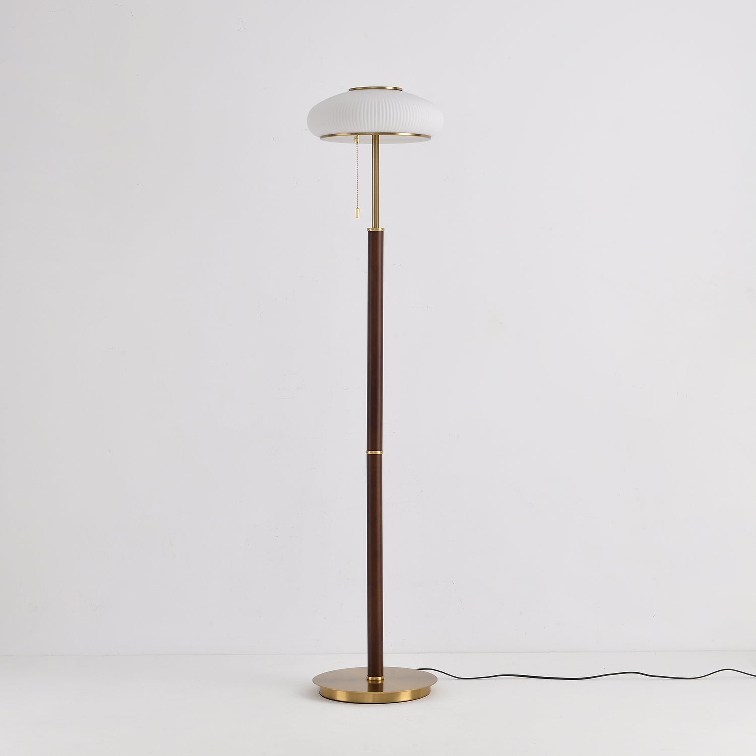 Lumen Vintage Glass Floor Lamp - Blowlighting