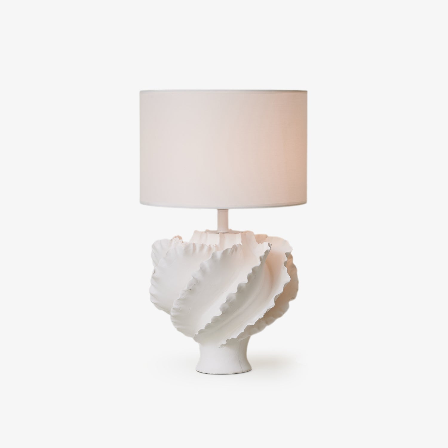 Sculptural Shell Inspired Table Lamp - Blowlighting