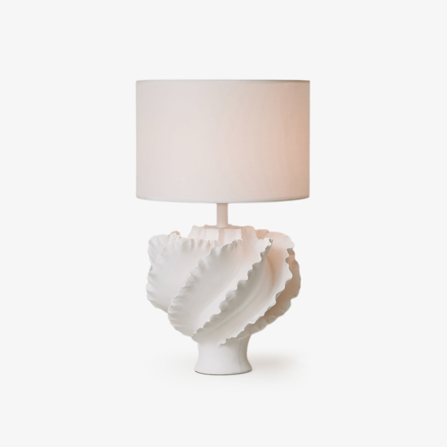 Sculptural Shell Inspired Table Lamp - Blowlighting