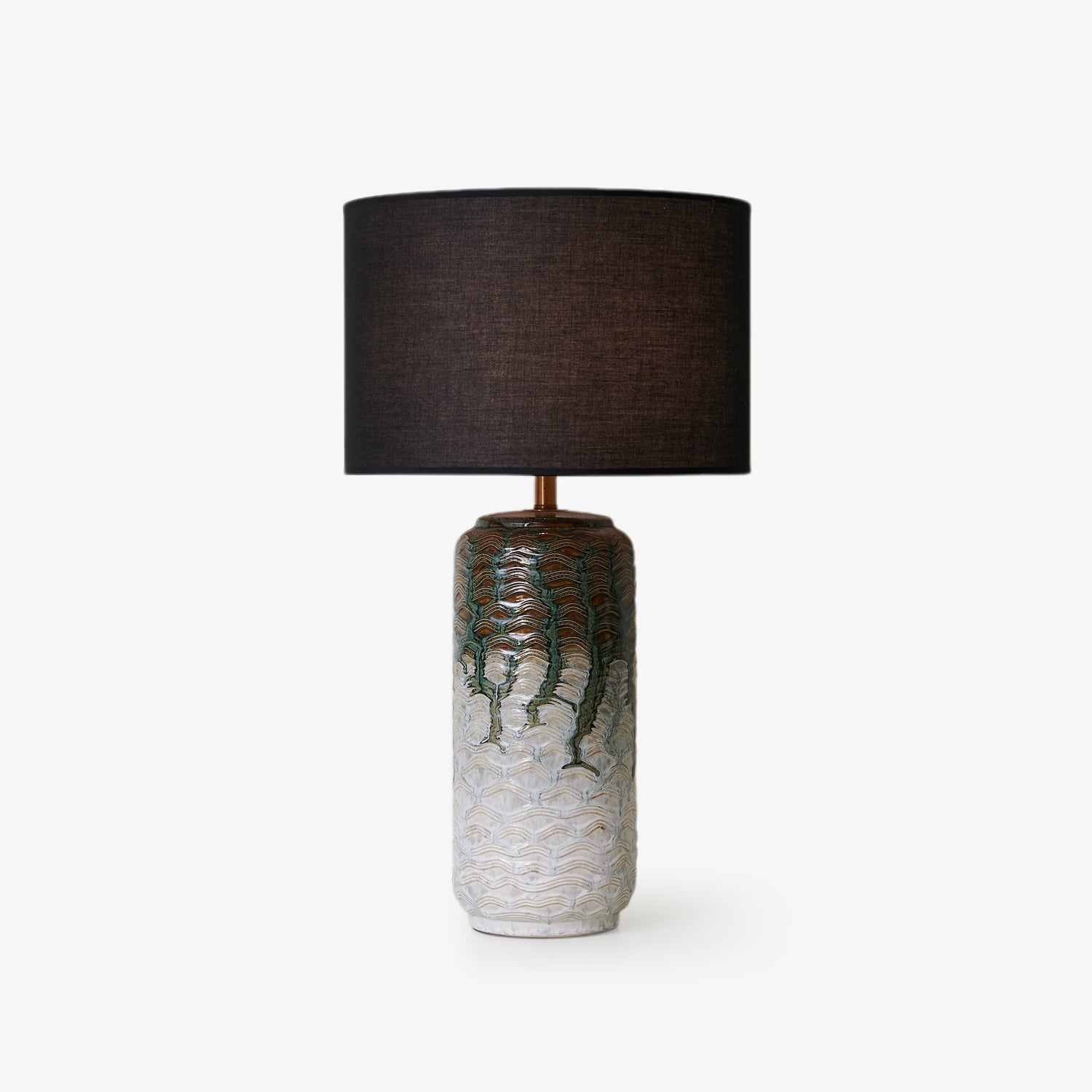 Verde Drip Ceramic Table Lamp - Blowlighting