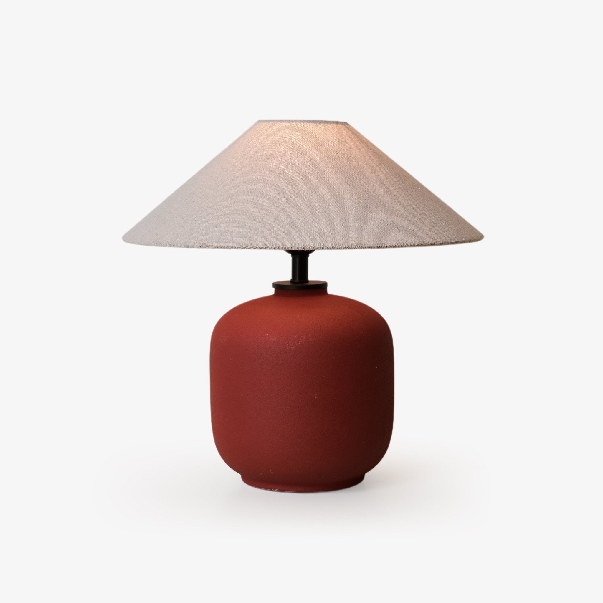 Sienna Clay Table Lamp - Blowlighting