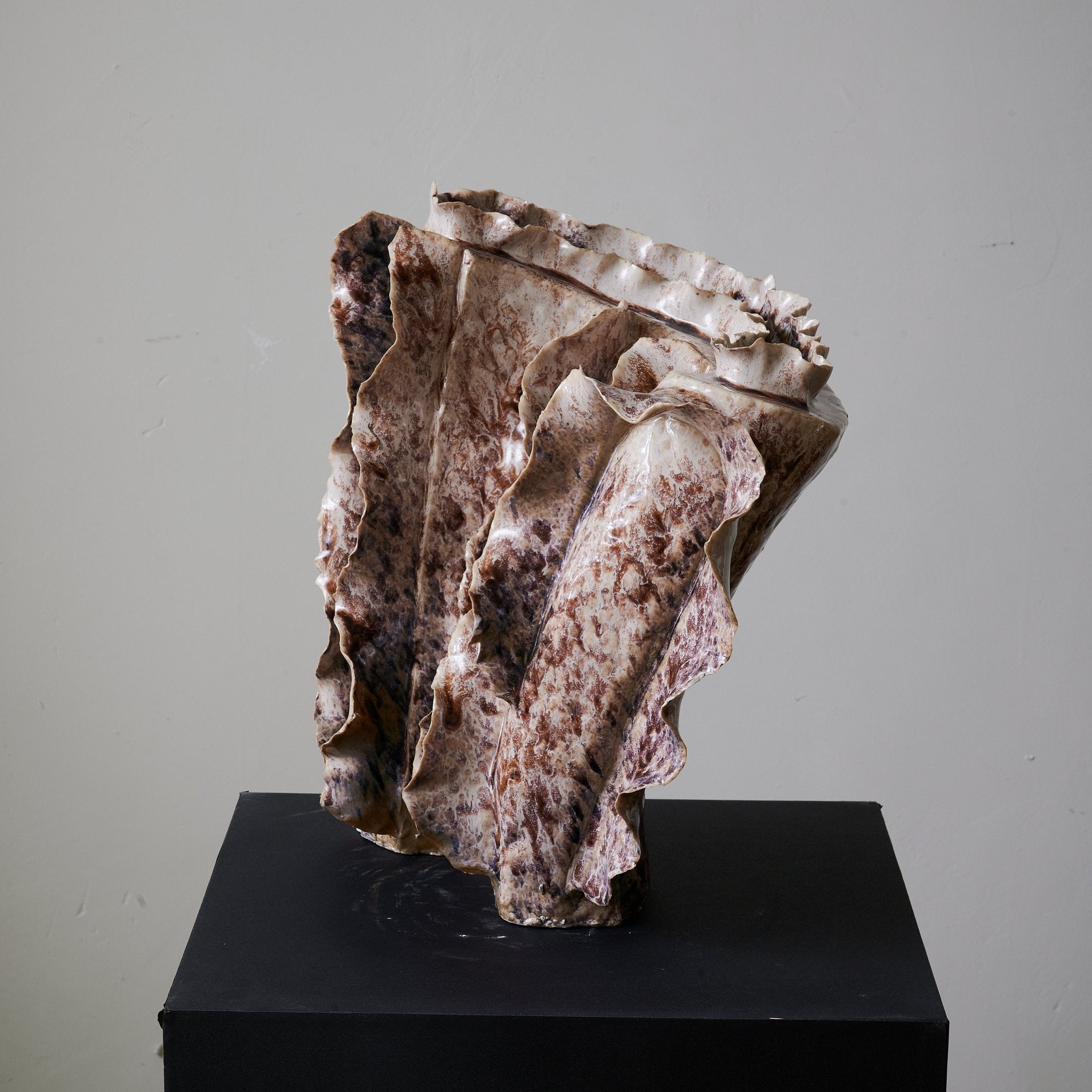 Rippled Clay Table Lamp - Blowlighting