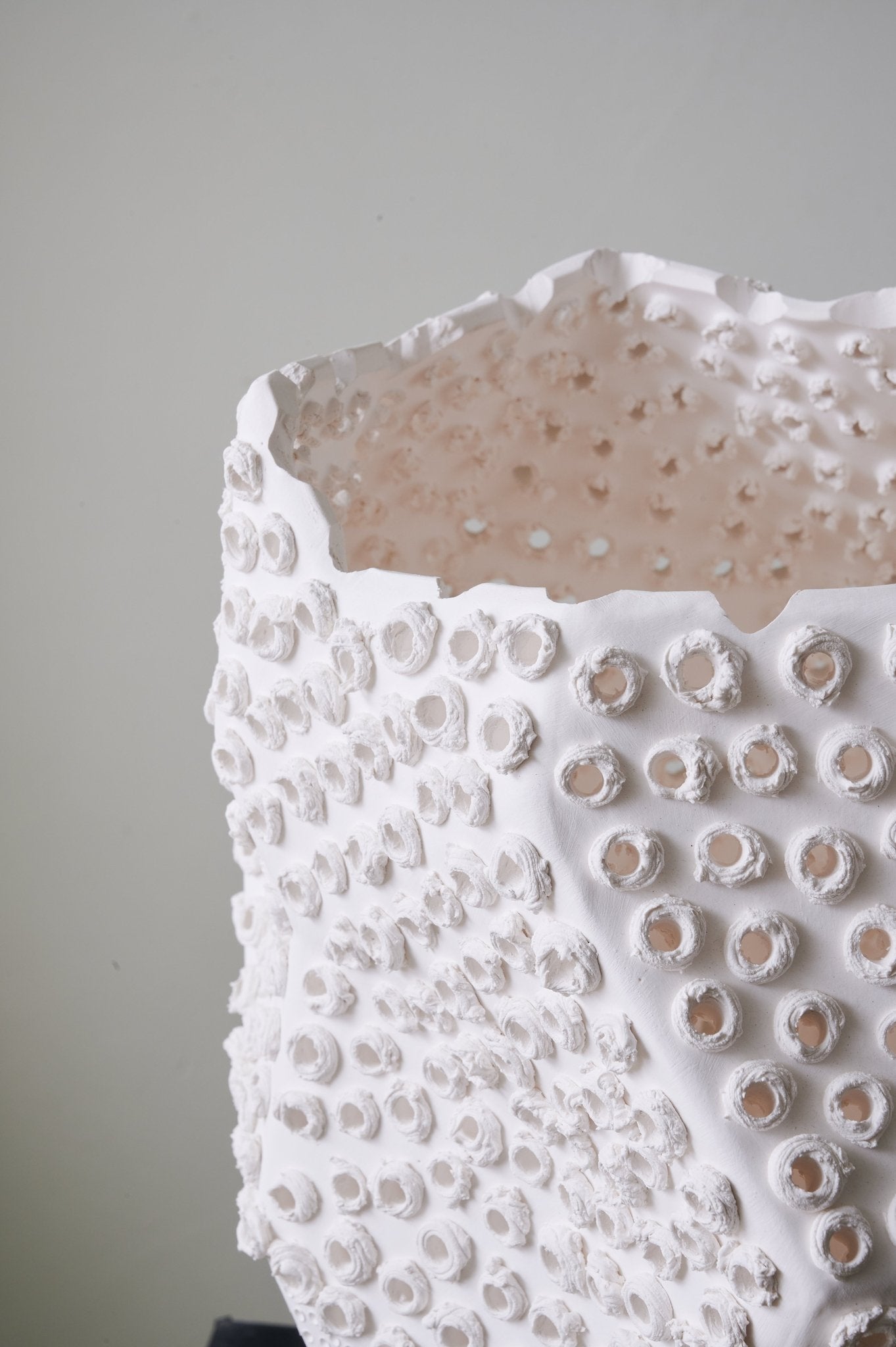 Urchin Textured Ceramic Table Lamp - Blowlighting