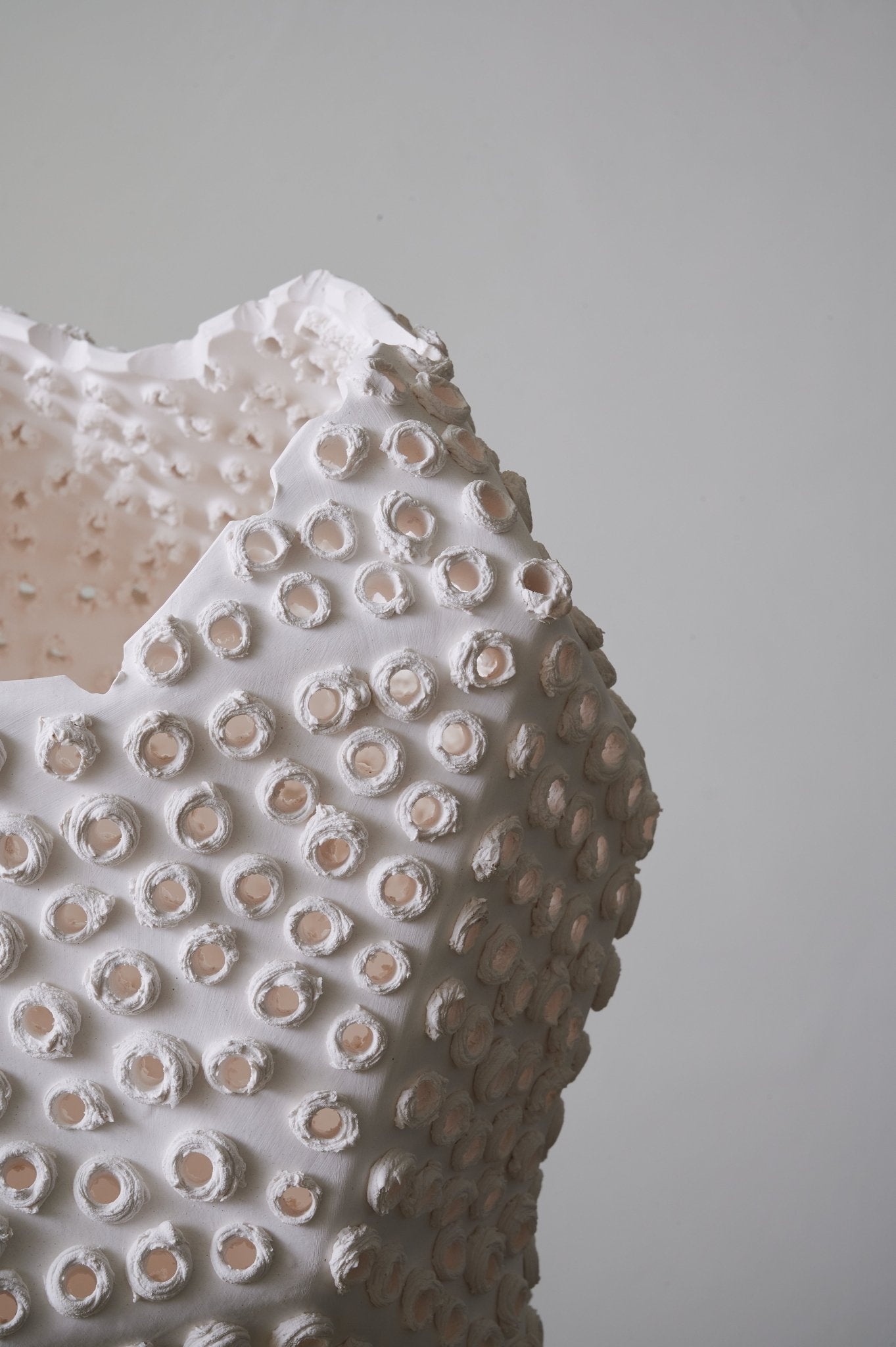 Urchin Textured Ceramic Table Lamp - Blowlighting