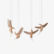 Elsilor Avian-Inspired Wood Pendant Light - Blowlighting