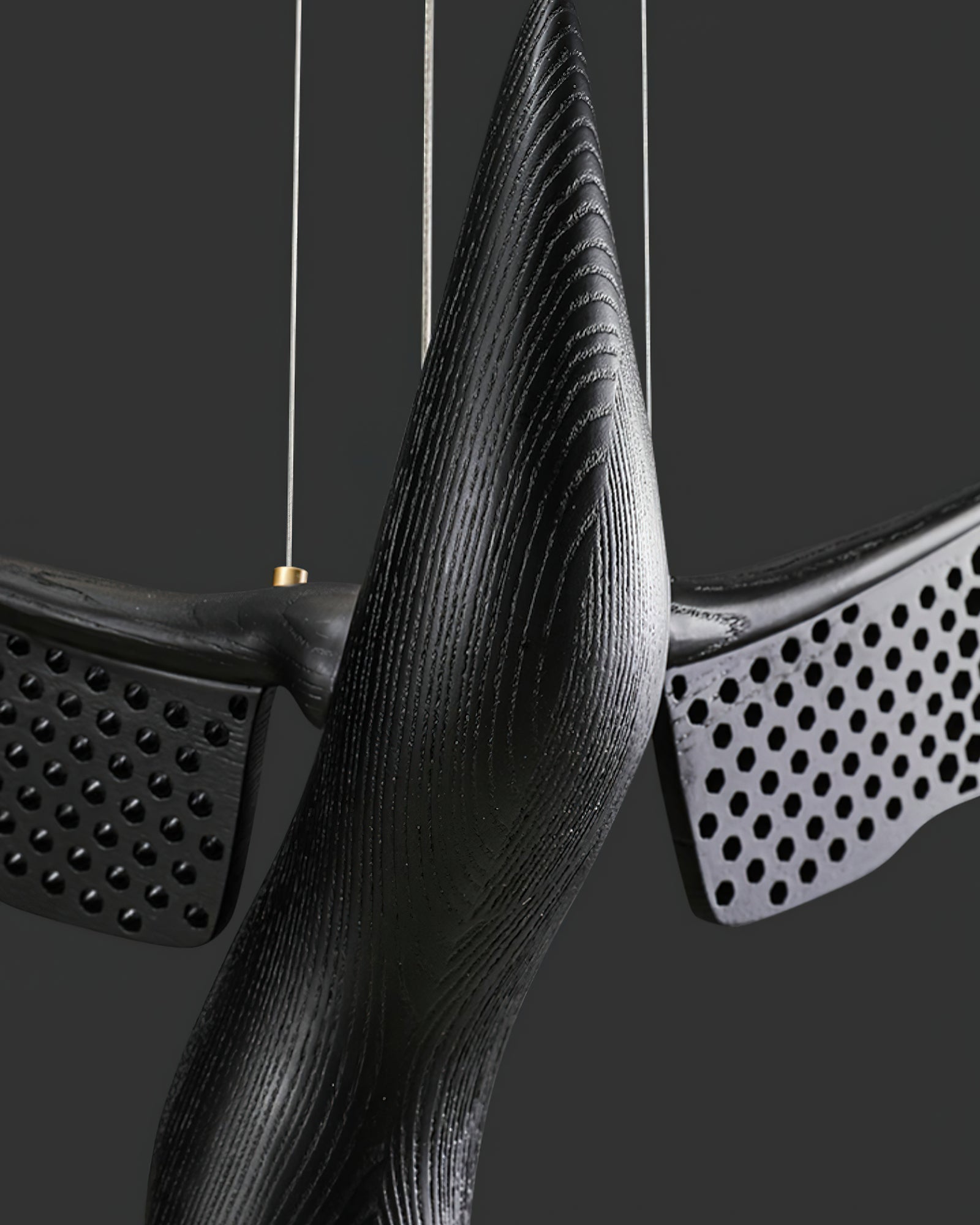 Elsilor Avian-Inspired Wood Pendant Light - Blowlighting