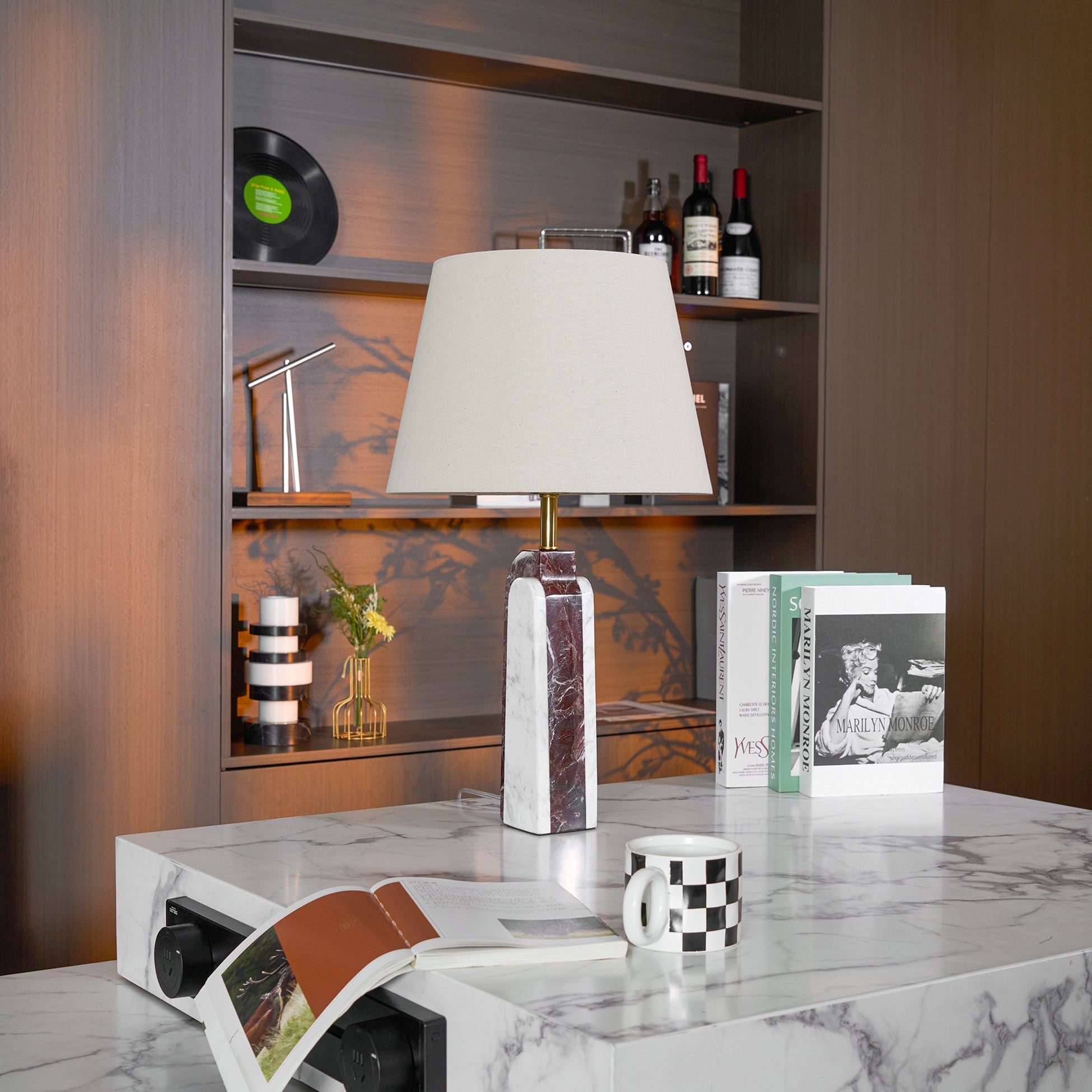 Virello Marble Table Lamp - Blowlighting