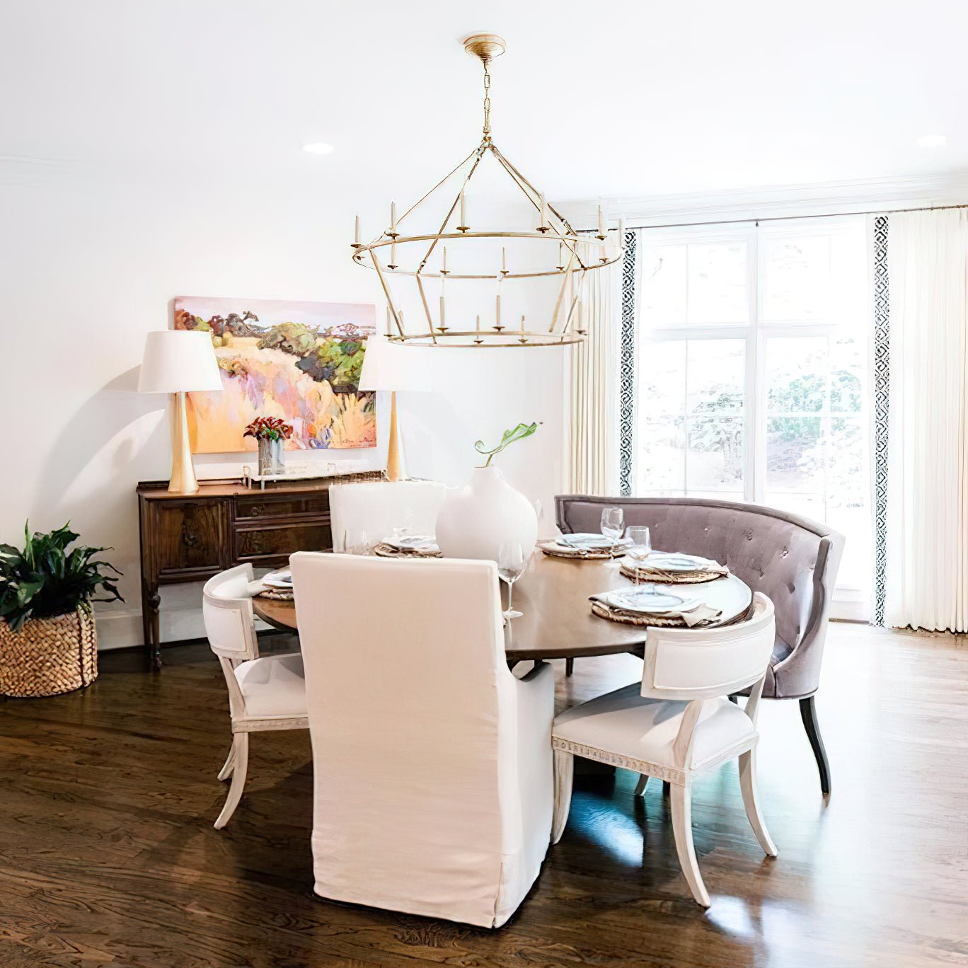 Ivzorarae Sculptural Metal Chandelier - Blowlighting