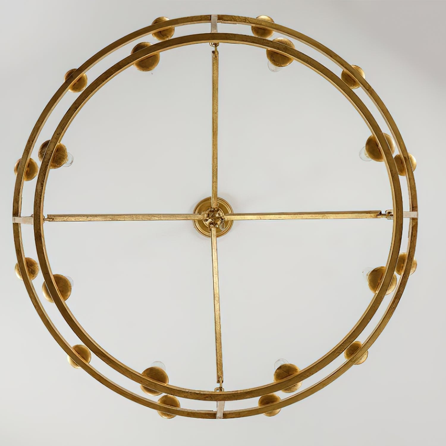 Ivzorarae Sculptural Metal Chandelier - Blowlighting