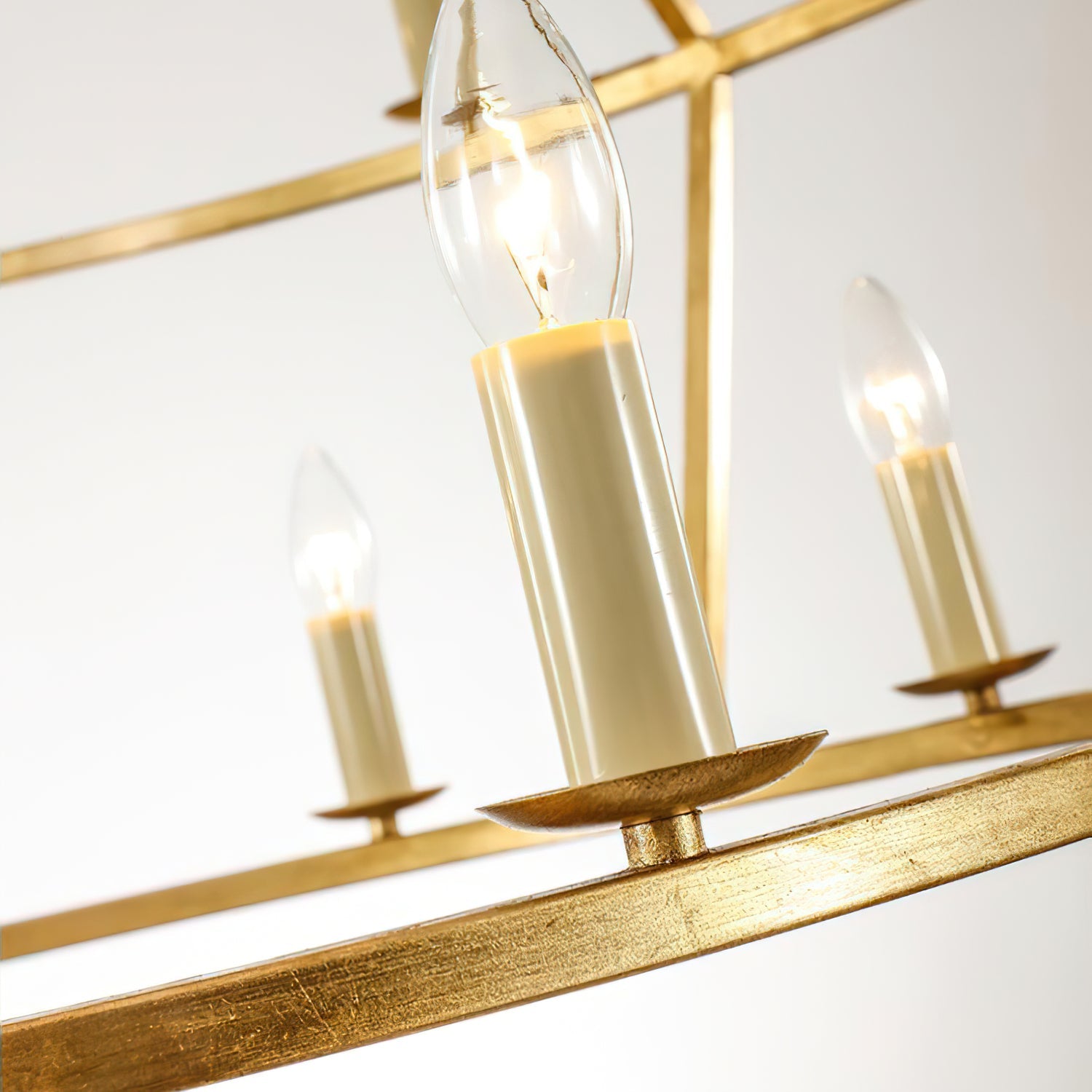 Ivzorarae Sculptural Metal Chandelier - Blowlighting