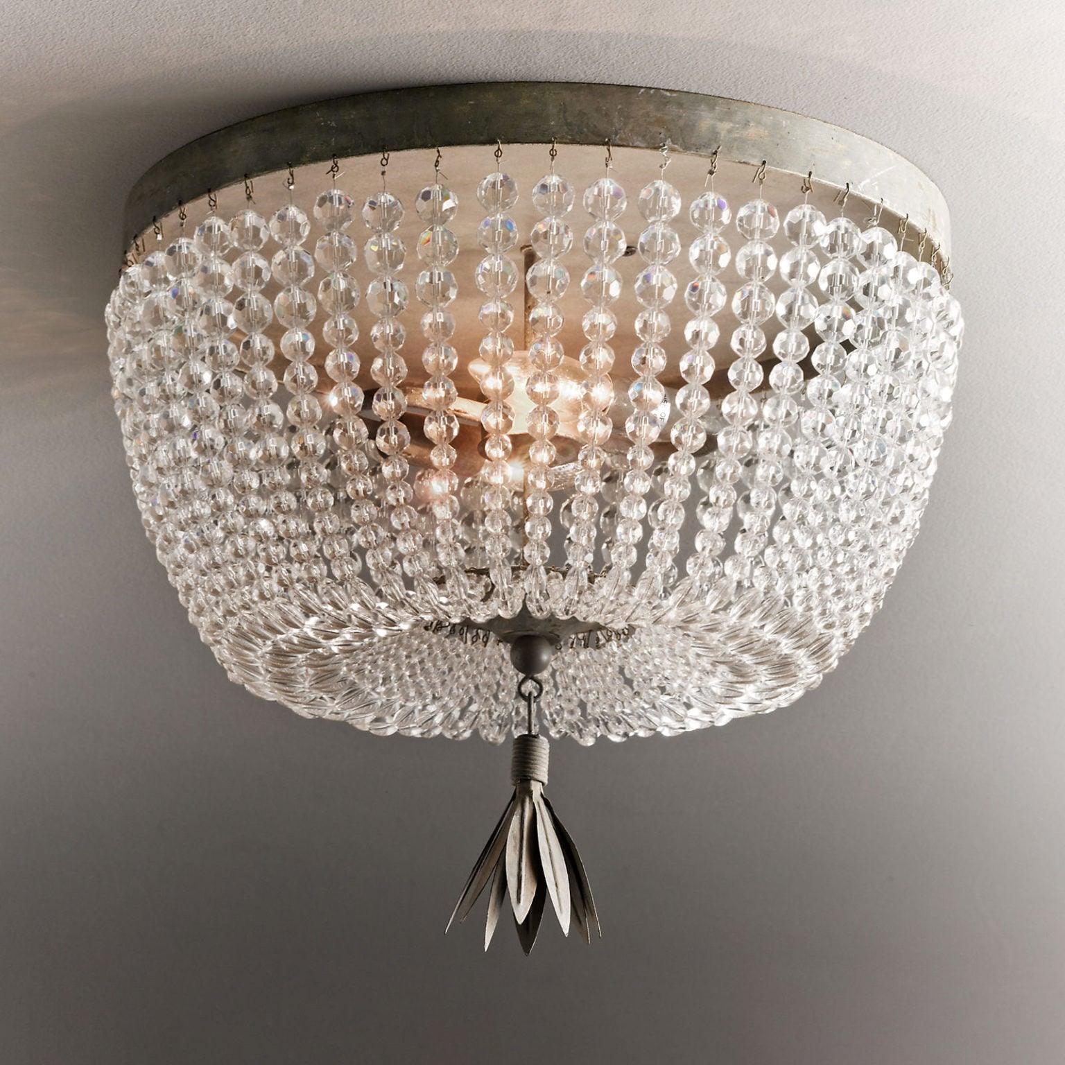 Dauphine Crystal Ceiling Light - Blowlighting