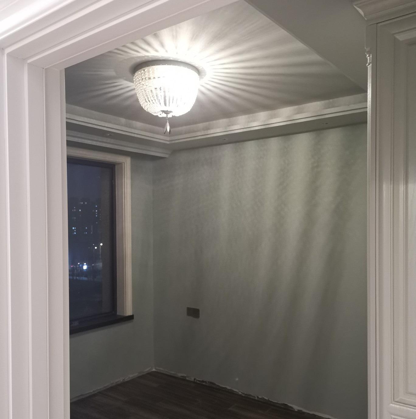 Dauphine Crystal Ceiling Light - Blowlighting