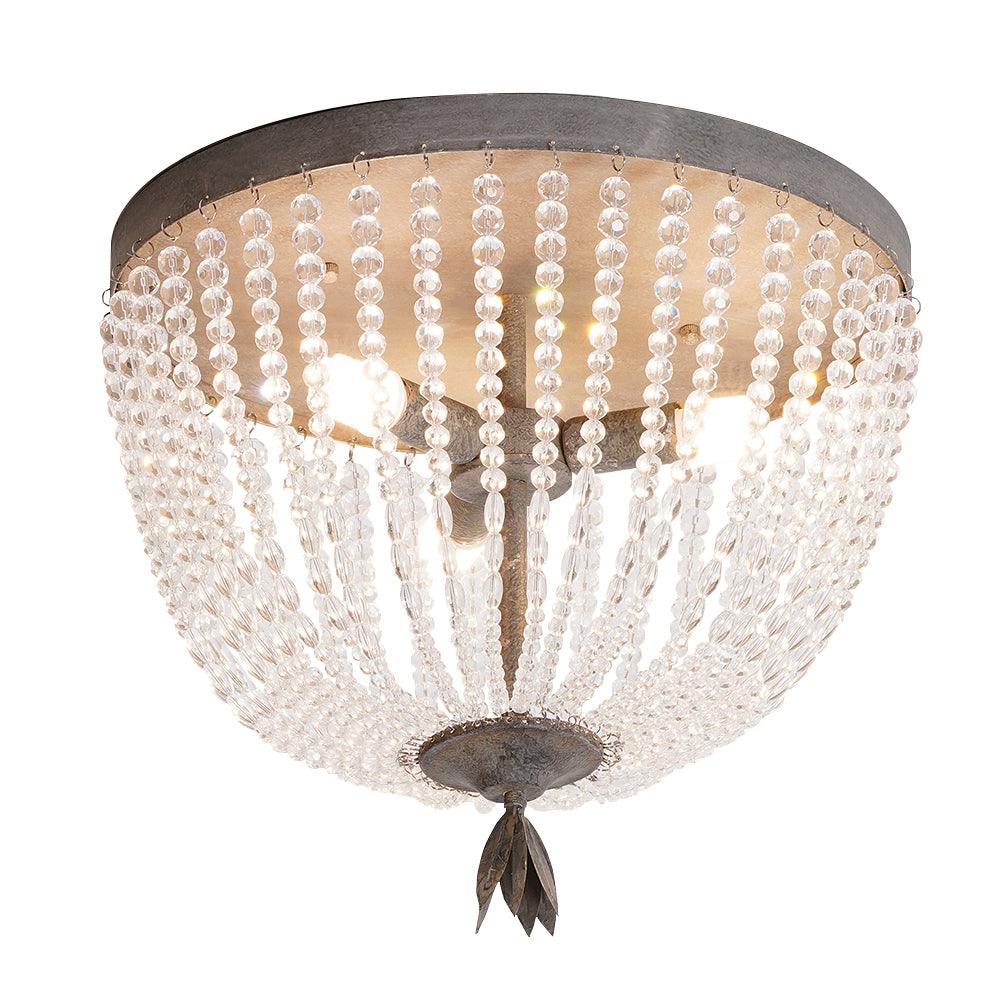 Dauphine Crystal Ceiling Light - Blowlighting