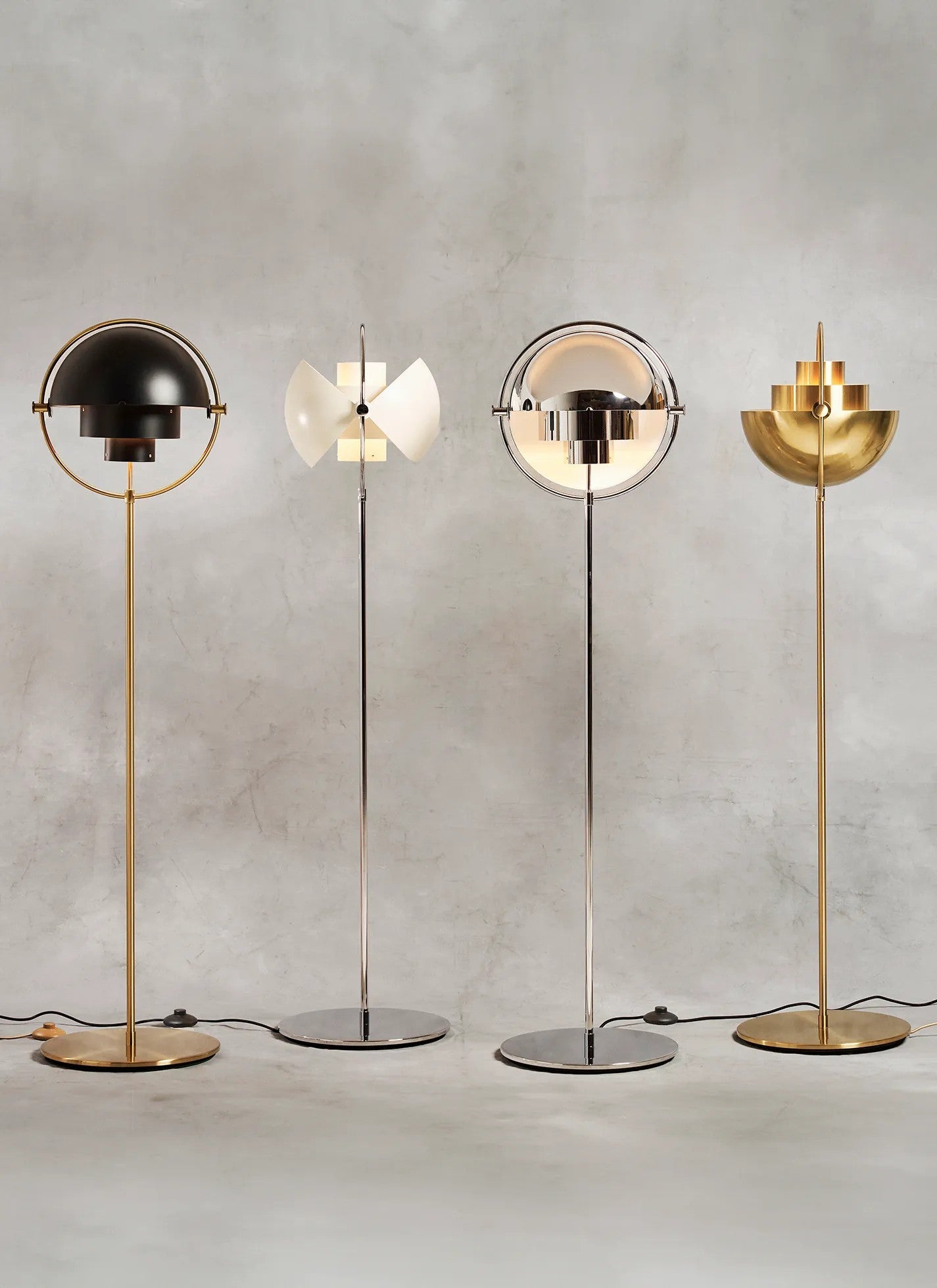 Hunter Modern Metal Floor Lamp - Blowlighting