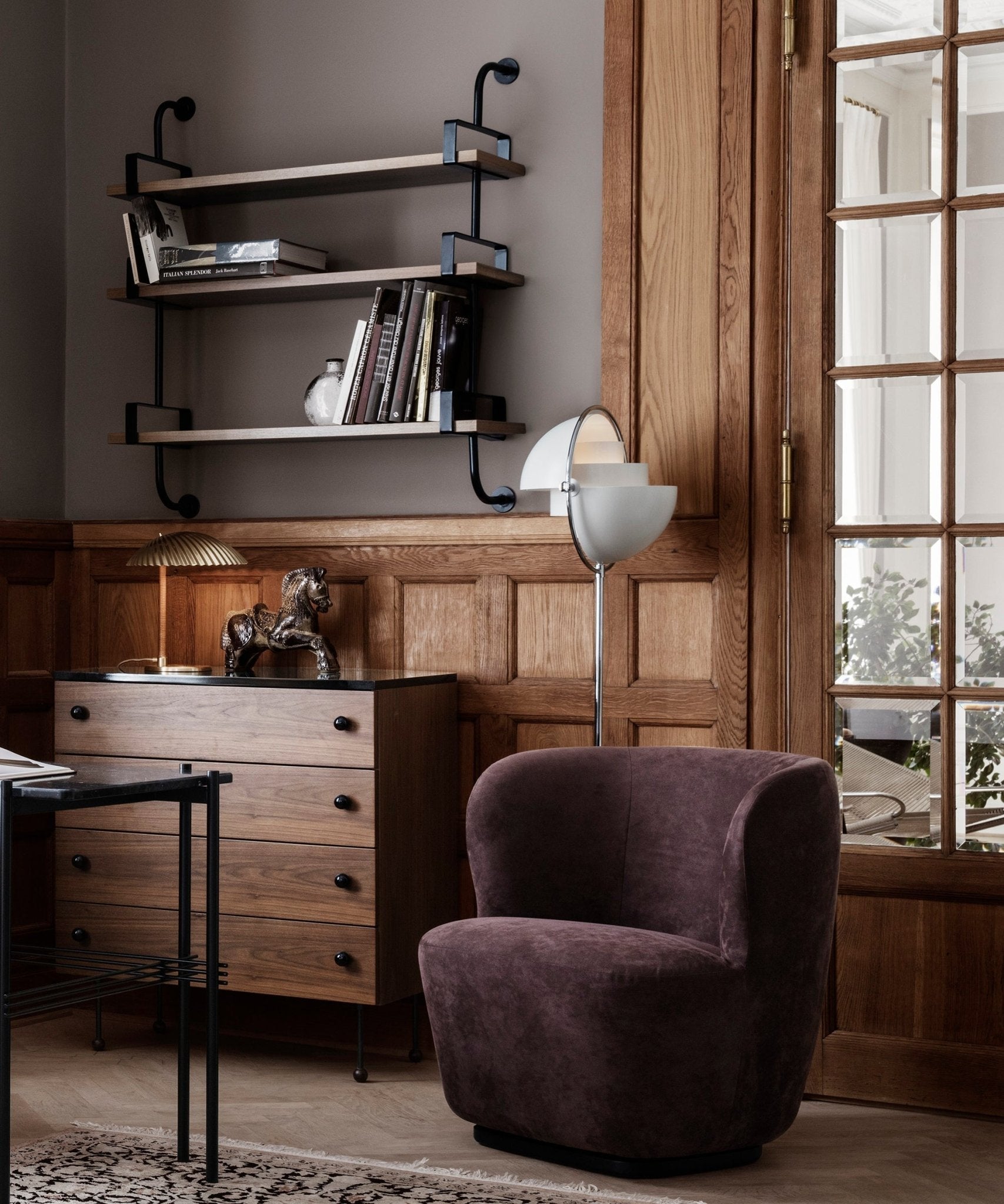 Hunter Modern Metal Floor Lamp - Blowlighting