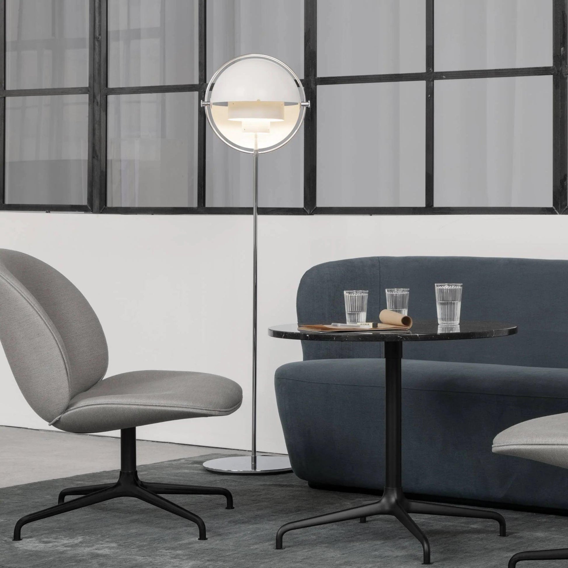 Hunter Modern Metal Floor Lamp - Blowlighting